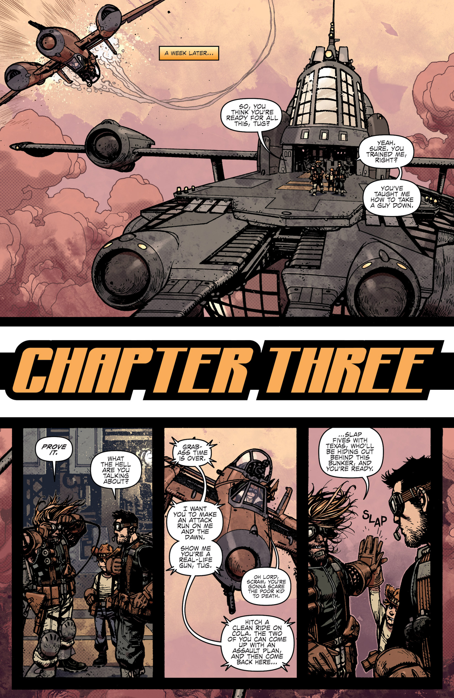 Read online Wild Blue Yonder comic -  Issue #3 - 3