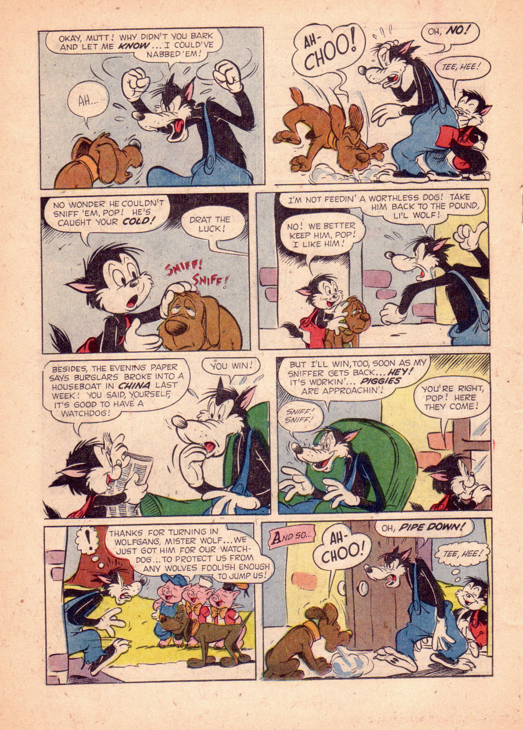 Read online Walt Disney's Comics and Stories comic -  Issue #186 - 18
