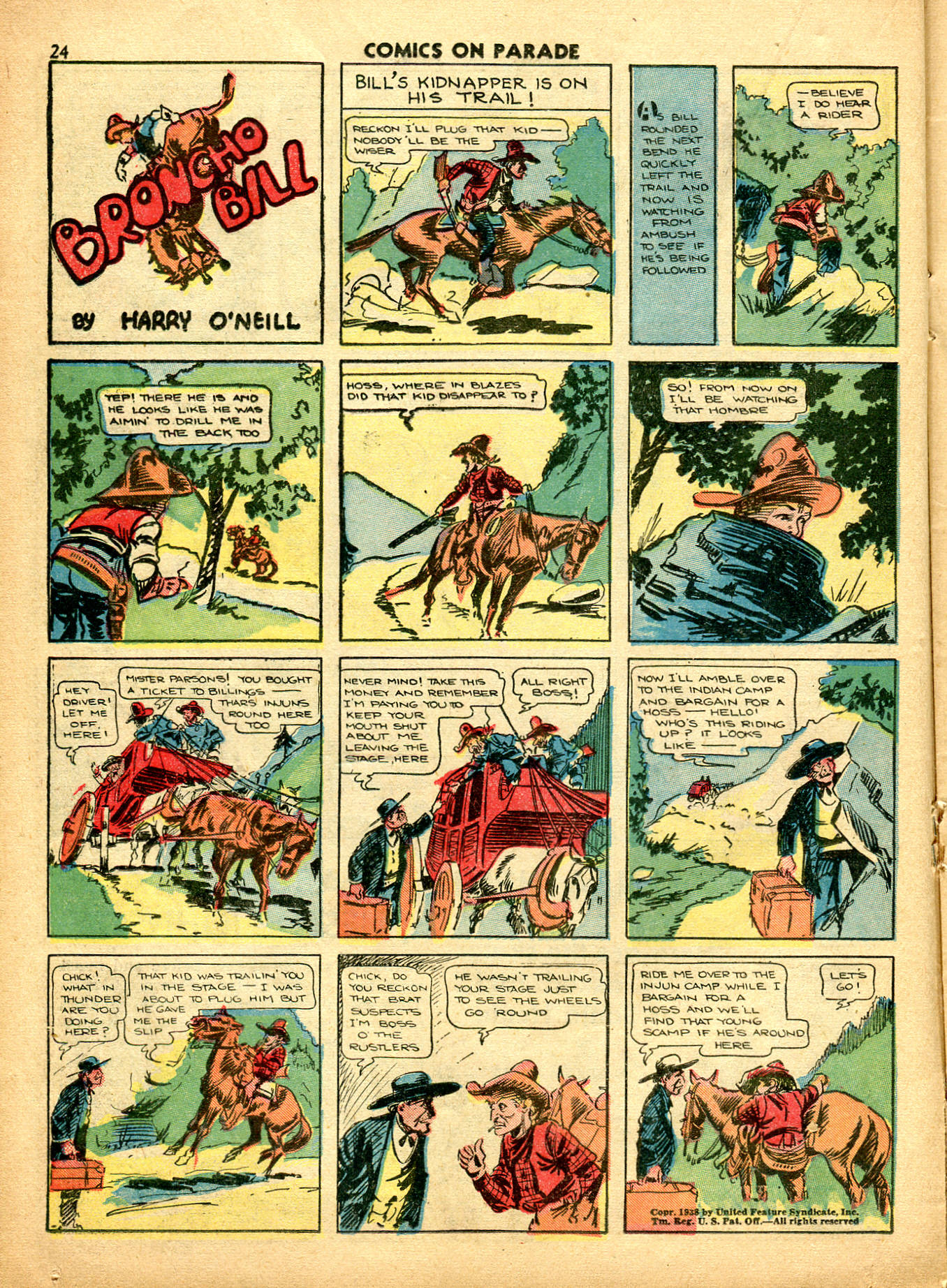 Read online Comics on Parade comic -  Issue #10 - 26