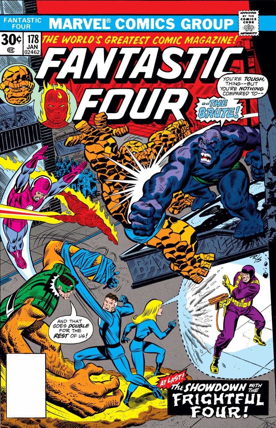 Read online Fantastic Four (1961) comic -  Issue #178 - 1