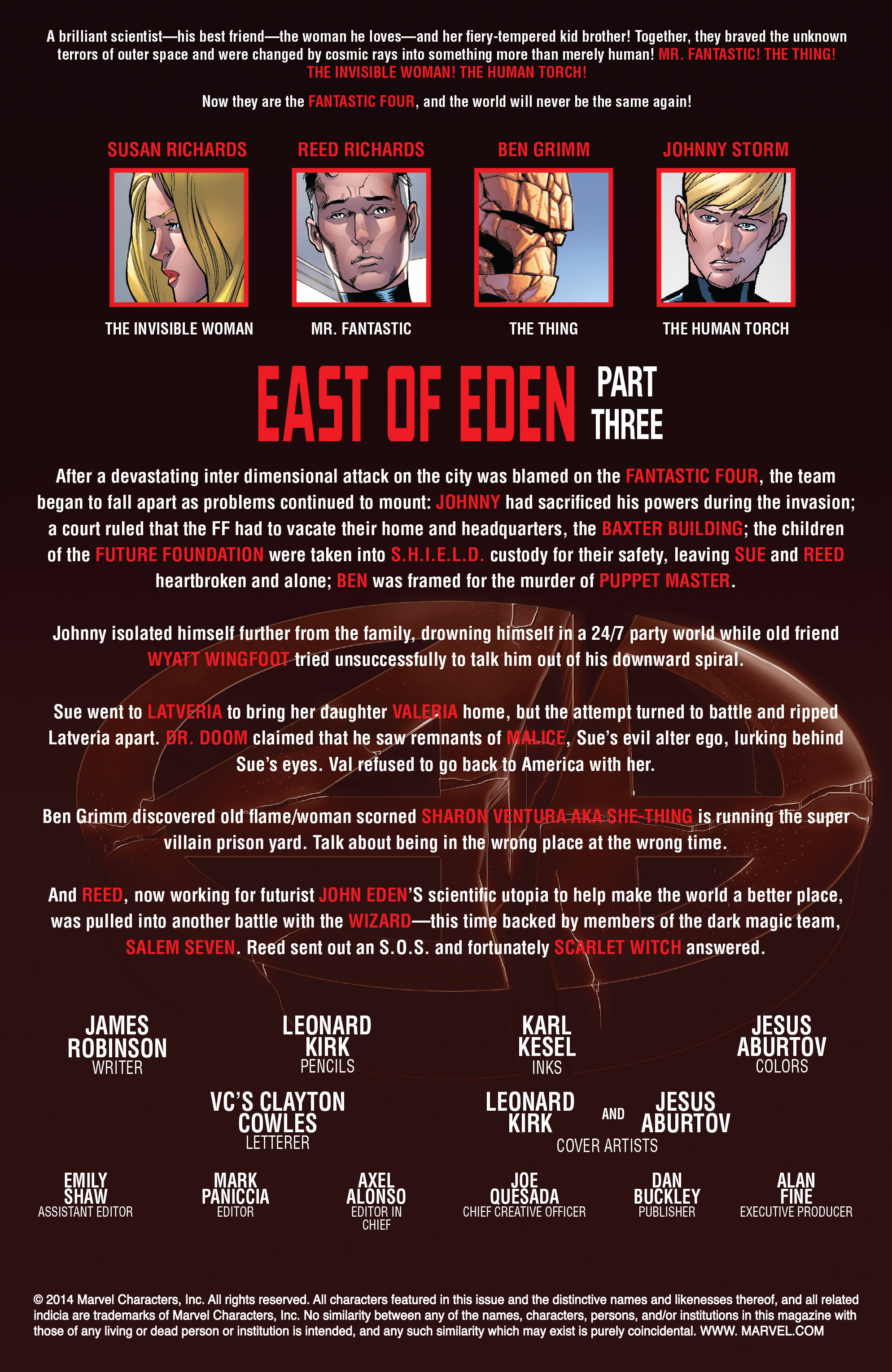 Read online Fantastic Four (2014) comic -  Issue #11 - 2