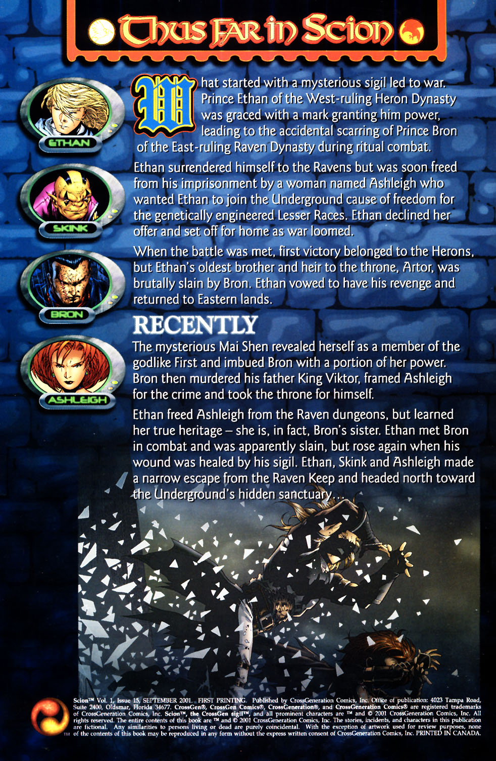 Read online Scion comic -  Issue #15 - 2