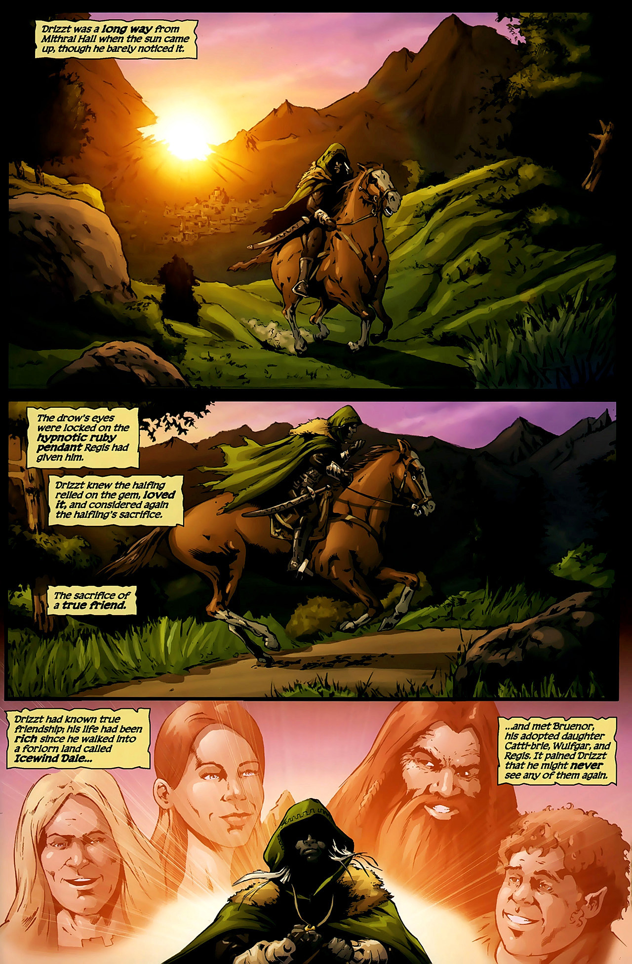 Read online Forgotten Realms: Starless Night comic -  Issue # Full - 9