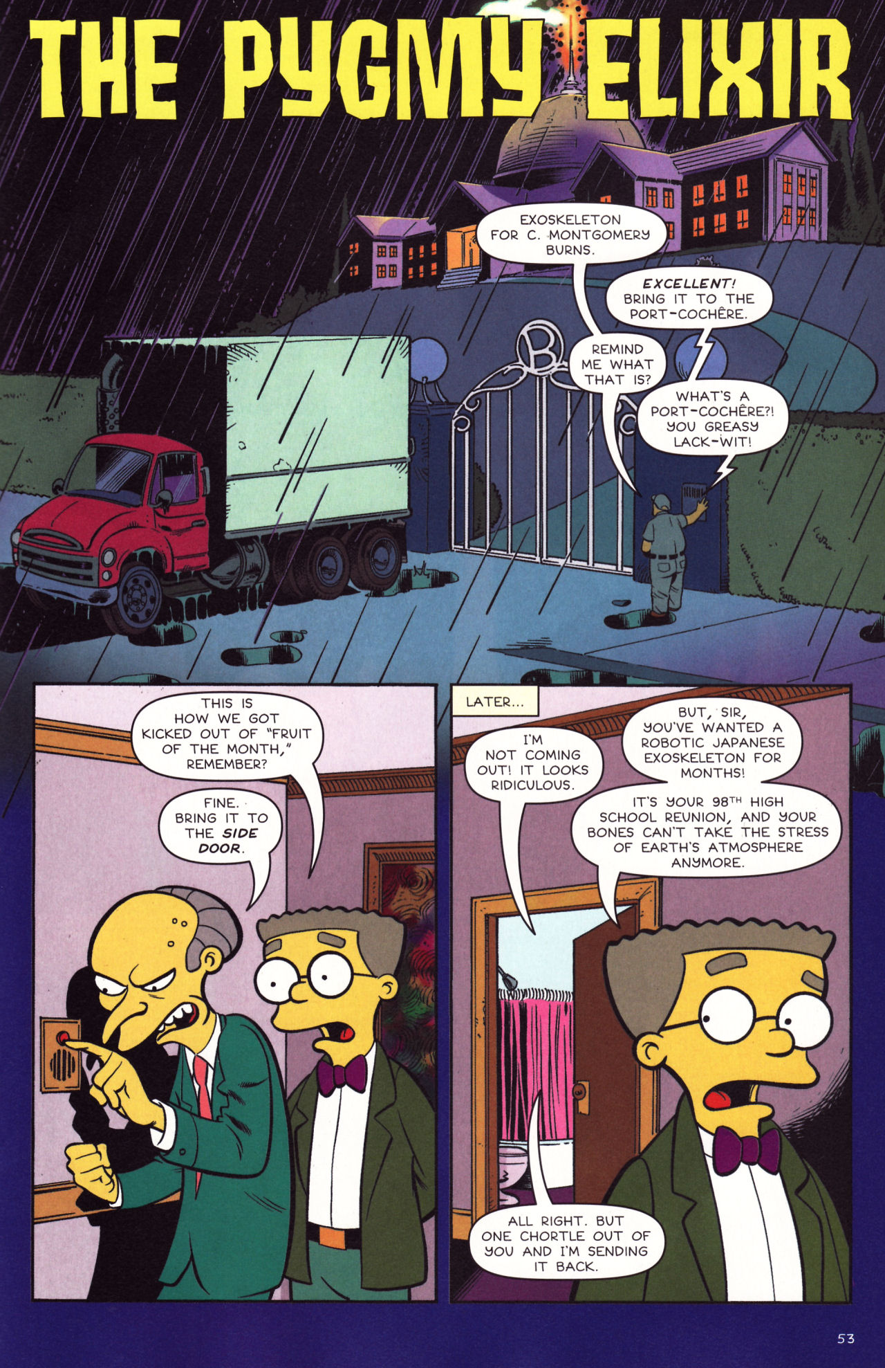 Read online Treehouse of Horror comic -  Issue #13 - 54