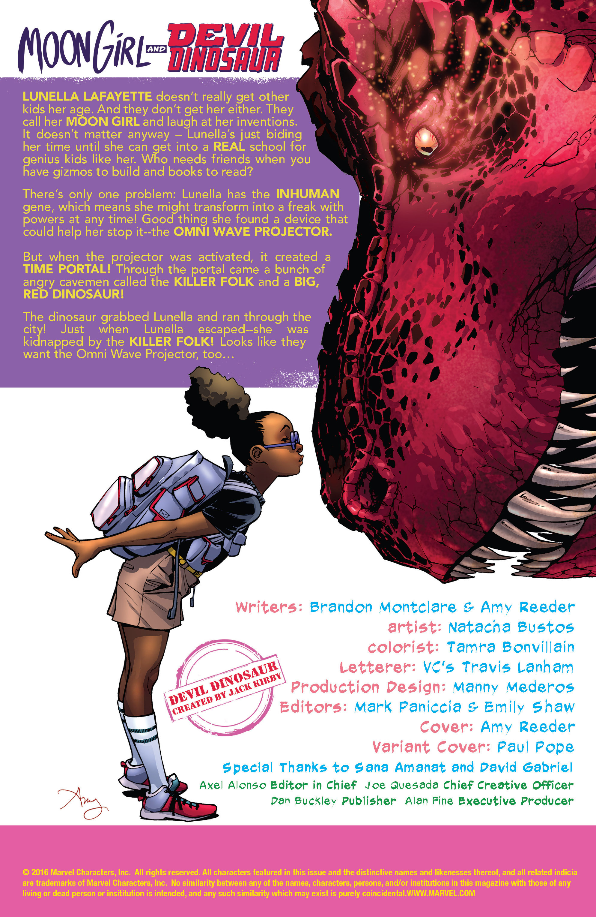 Read online Moon Girl And Devil Dinosaur comic -  Issue #3 - 2