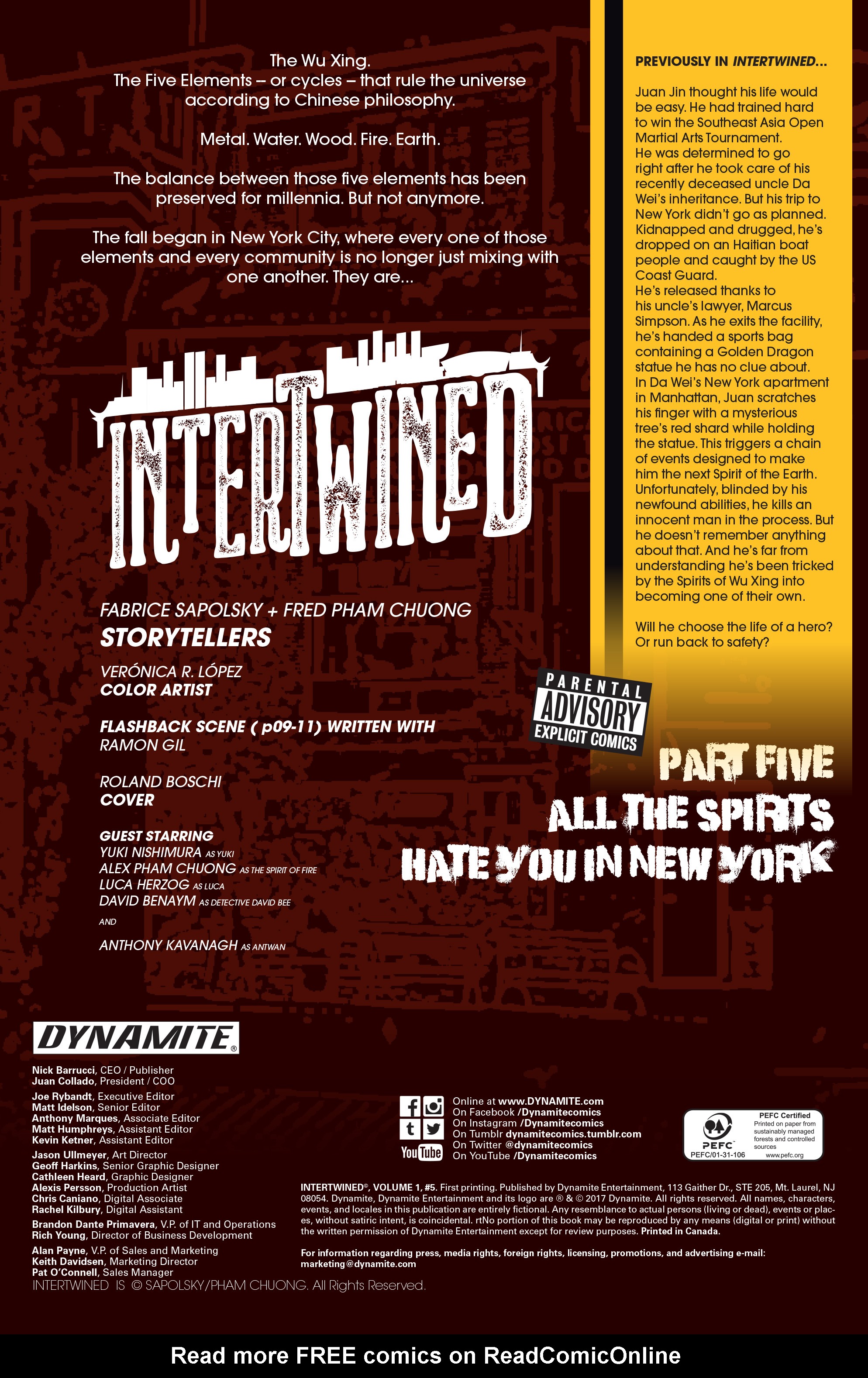 Read online Intertwined comic -  Issue #5 - 2