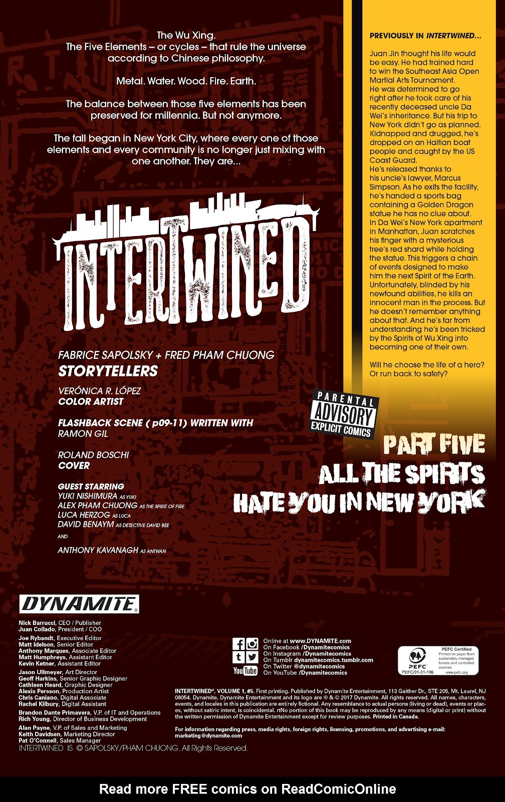 Intertwined issue 5 - Page 2