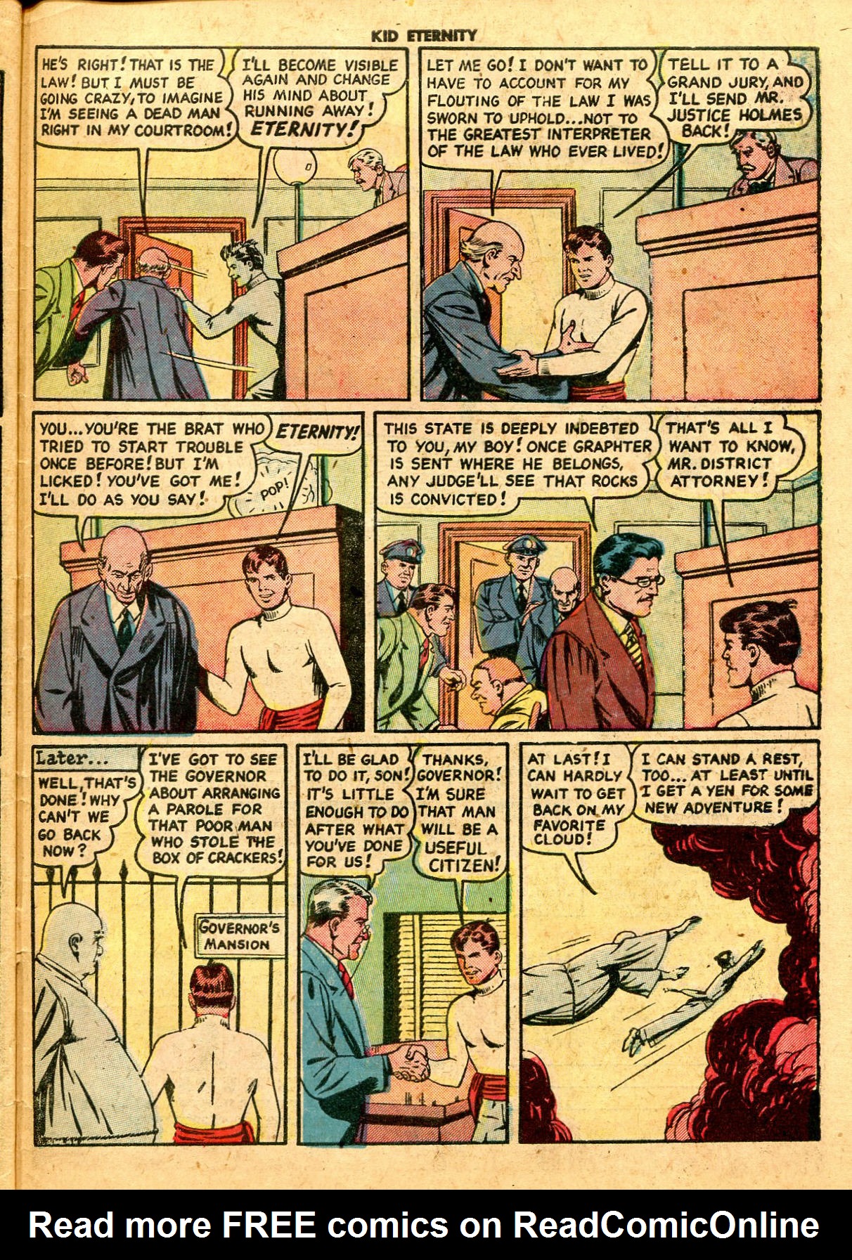 Read online Kid Eternity (1946) comic -  Issue #14 - 49