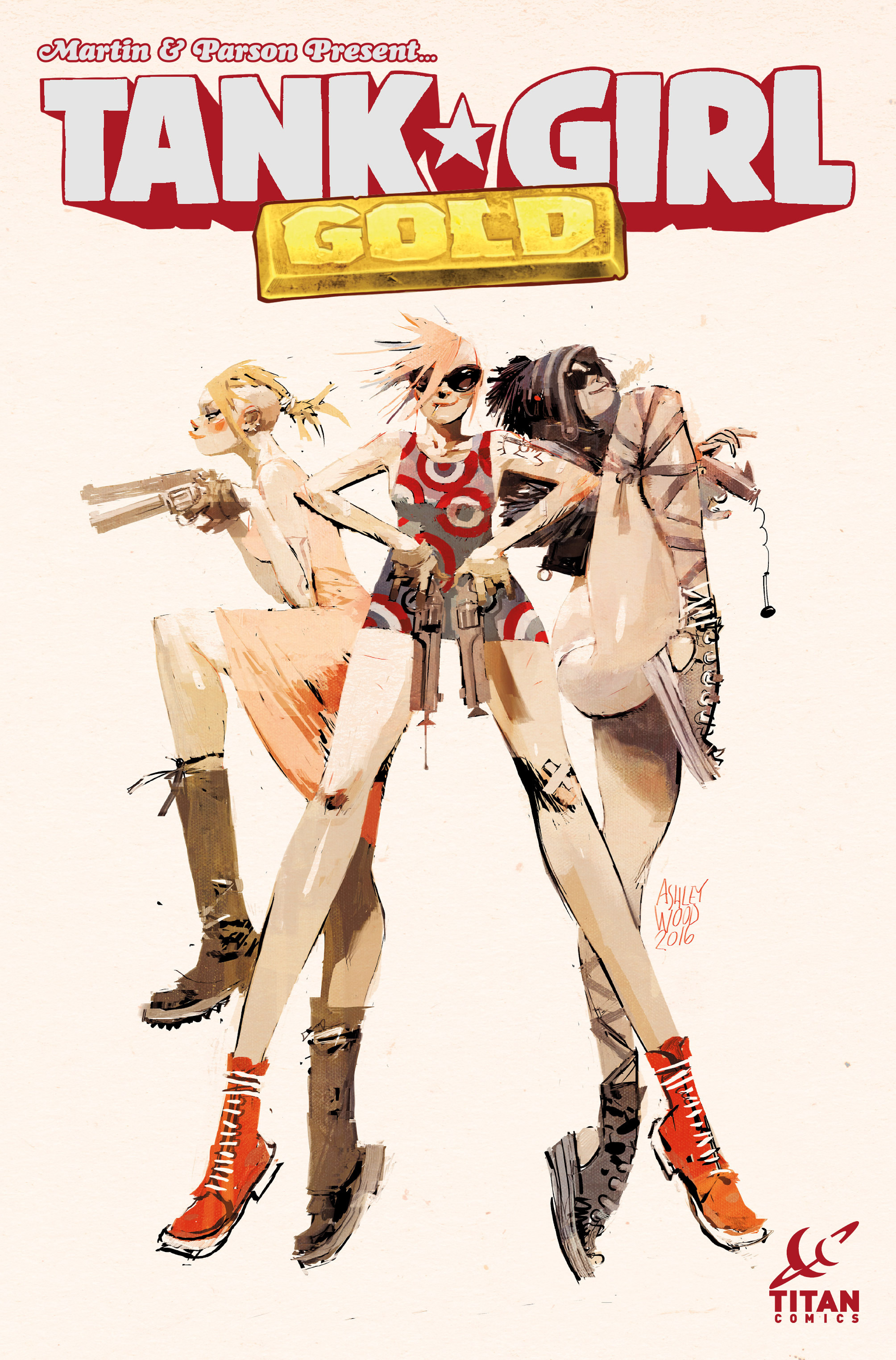 Read online Tank Girl: Gold comic -  Issue #1 - 1