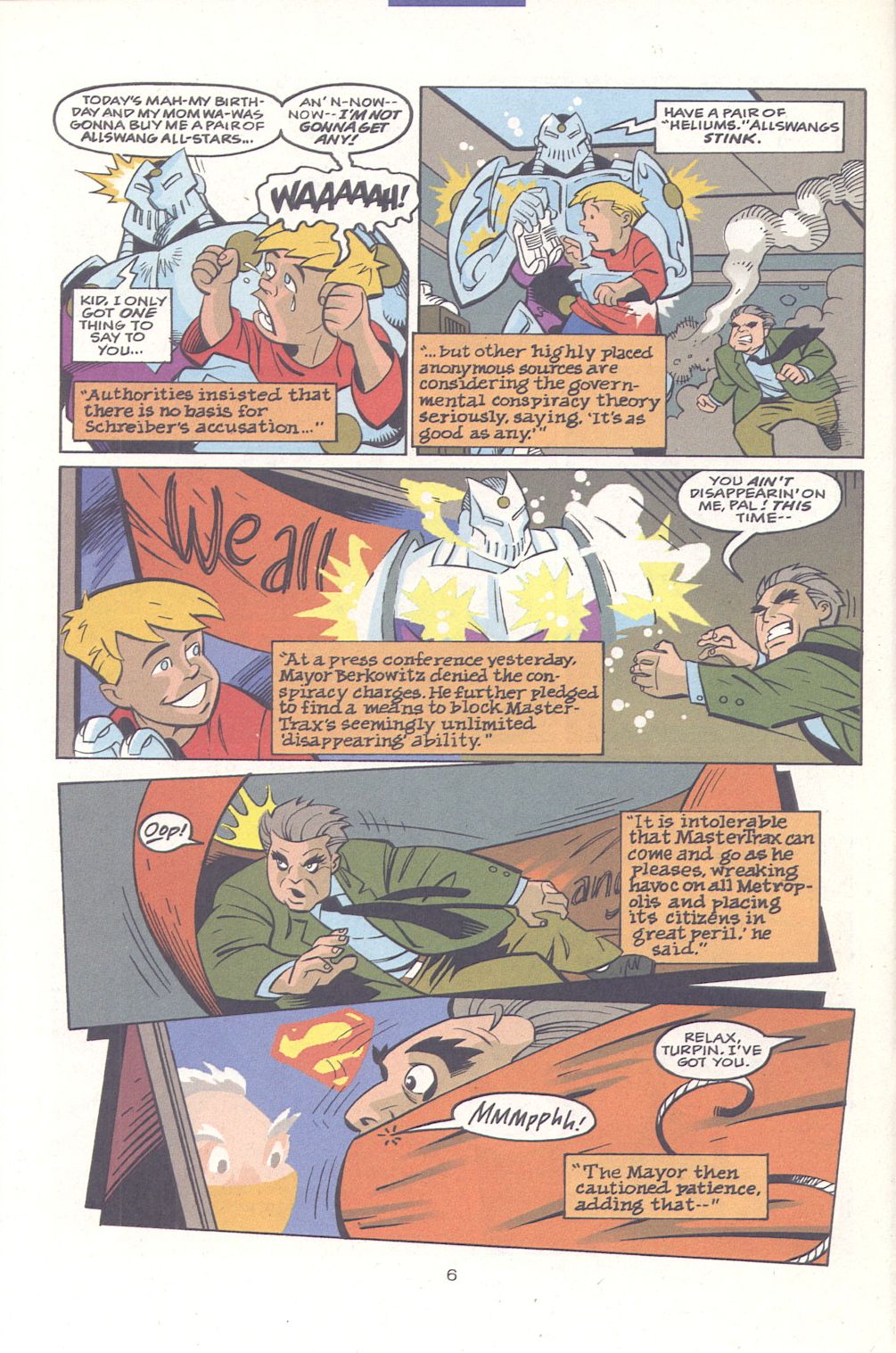 Superman Adventures Issue #20 #23 - English 7