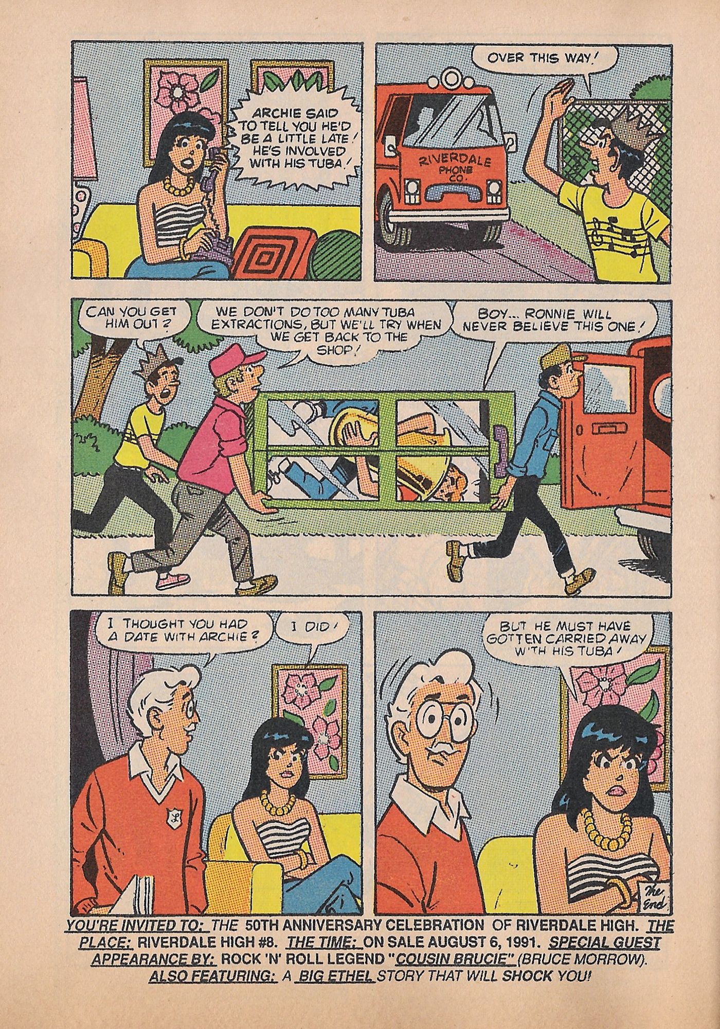 Read online Betty and Veronica Digest Magazine comic -  Issue #51 - 57