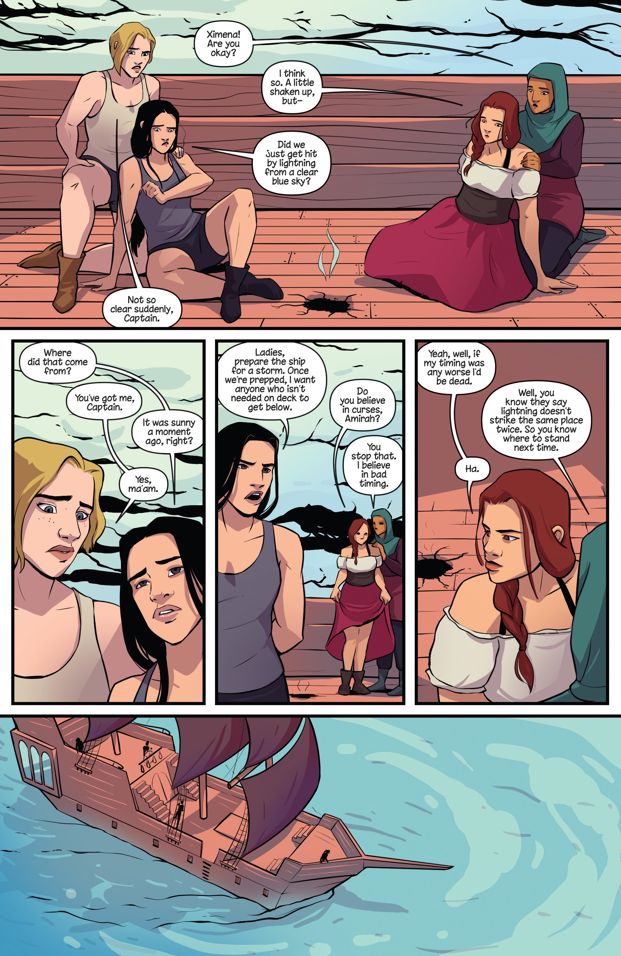 Read online Princeless Raven Year Two: Love and Revenge comic -  Issue # _TPB Get Lost Together - 16