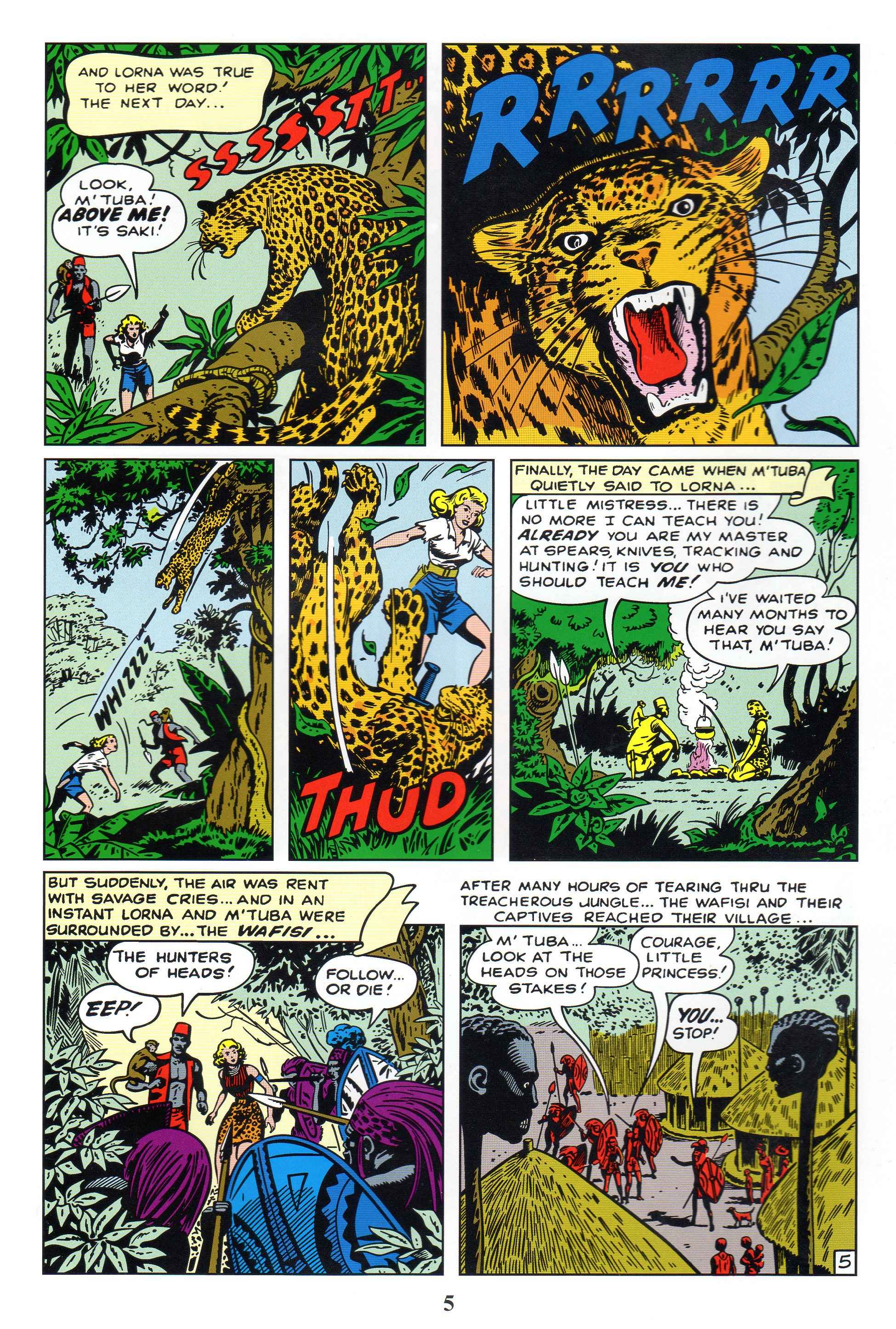 Read online Lorna, The Jungle Queen comic -  Issue #1 - 7