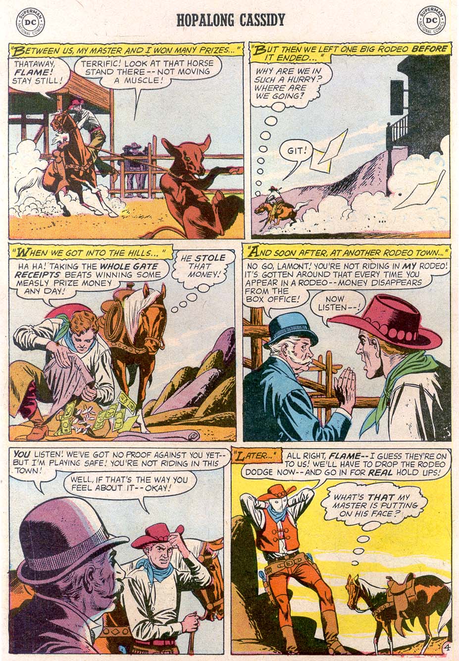 Read online Hopalong Cassidy comic -  Issue #128 - 6