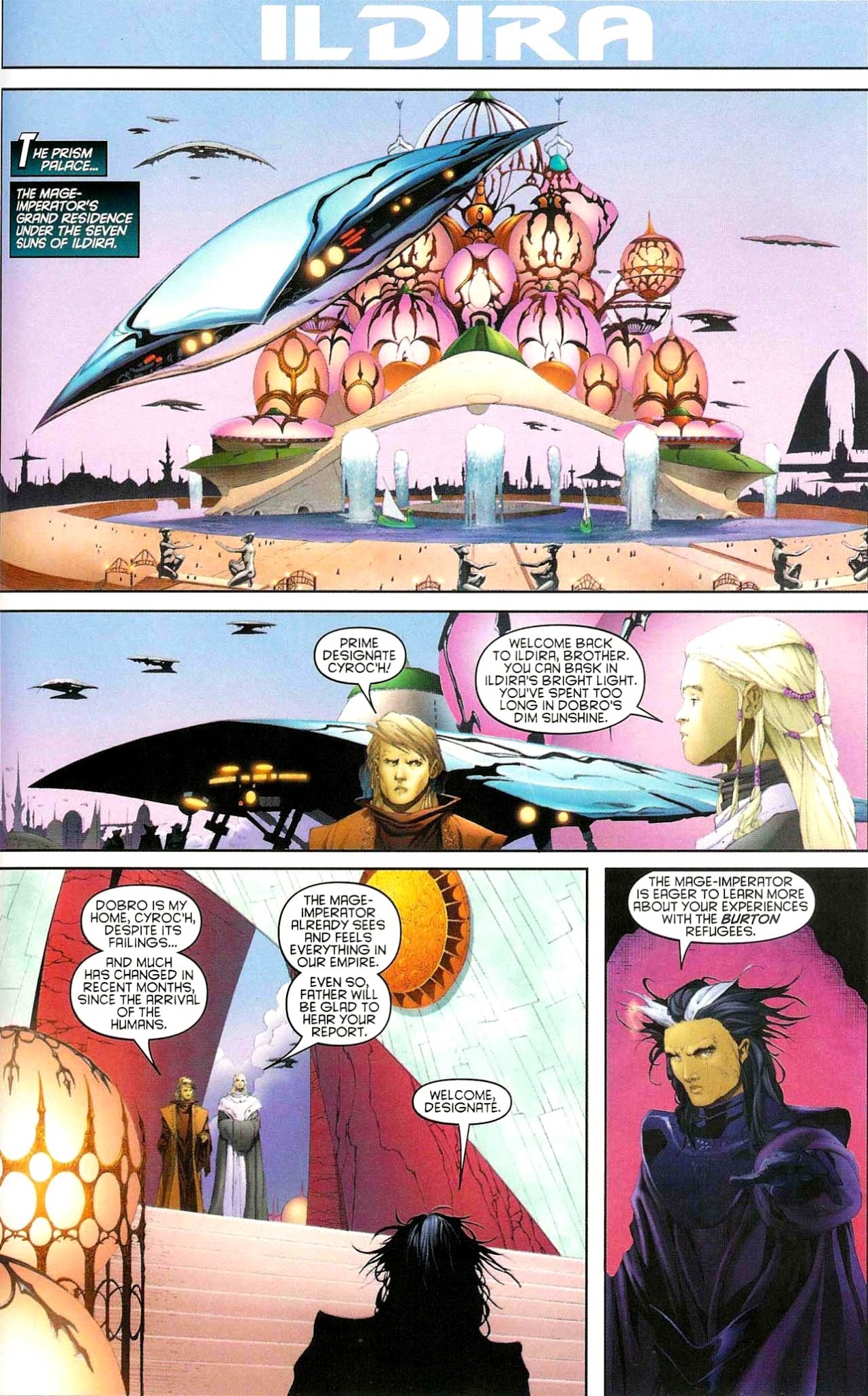 Read online The Saga of Seven Suns: Veiled Alliances comic -  Issue # TPB - 44