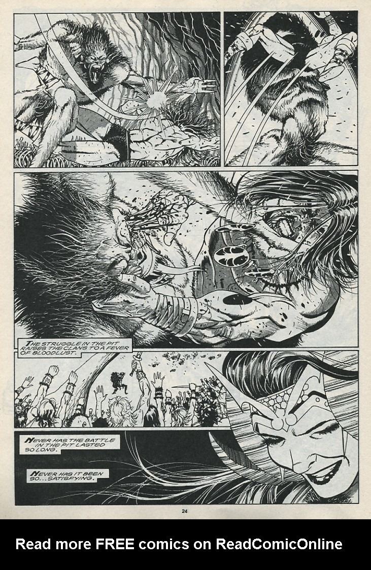Read online The Savage Sword Of Conan comic -  Issue #176 - 26