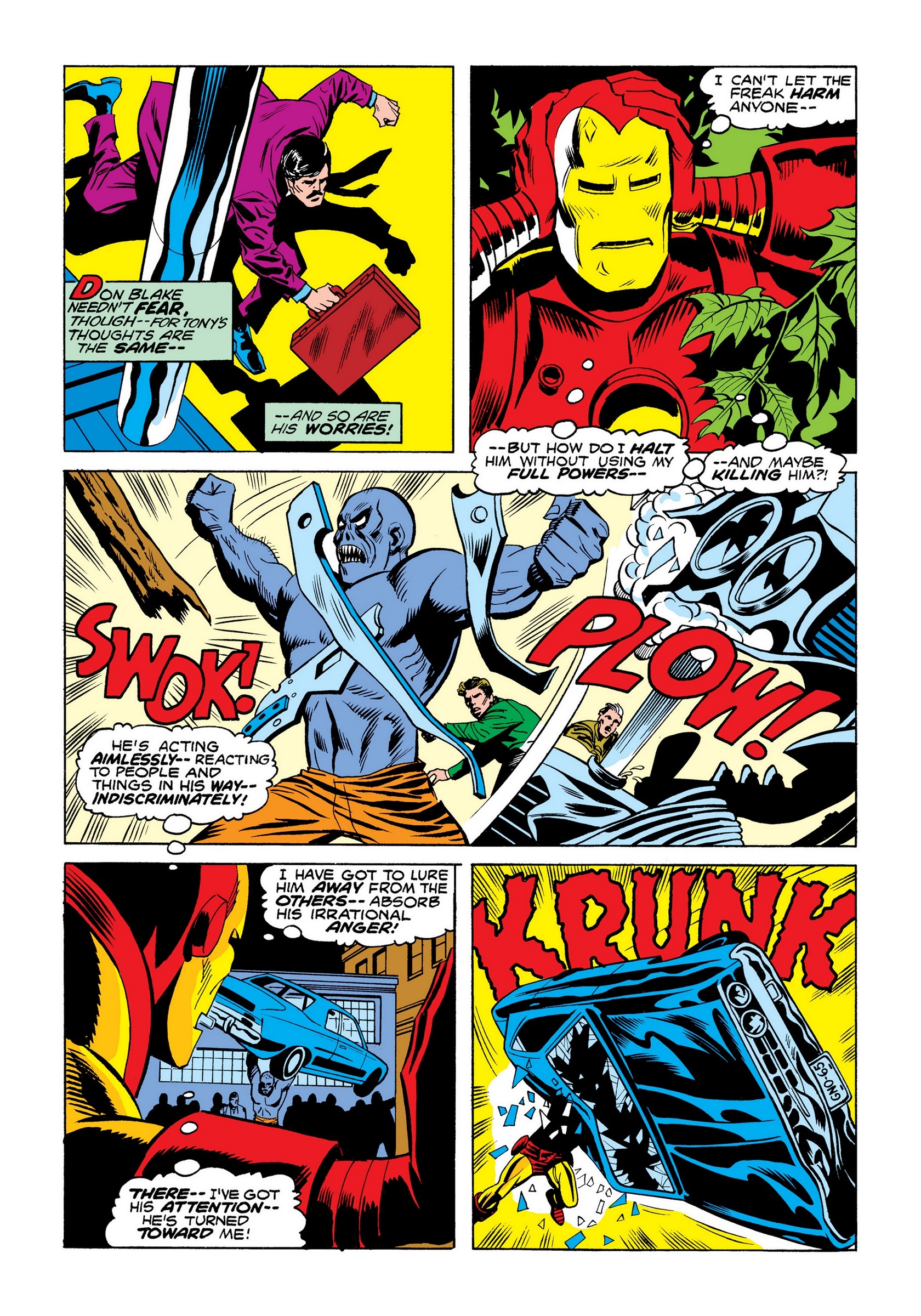 Read online Marvel Masterworks: The Invincible Iron Man comic -  Issue # TPB 9 (Part 3) - 84