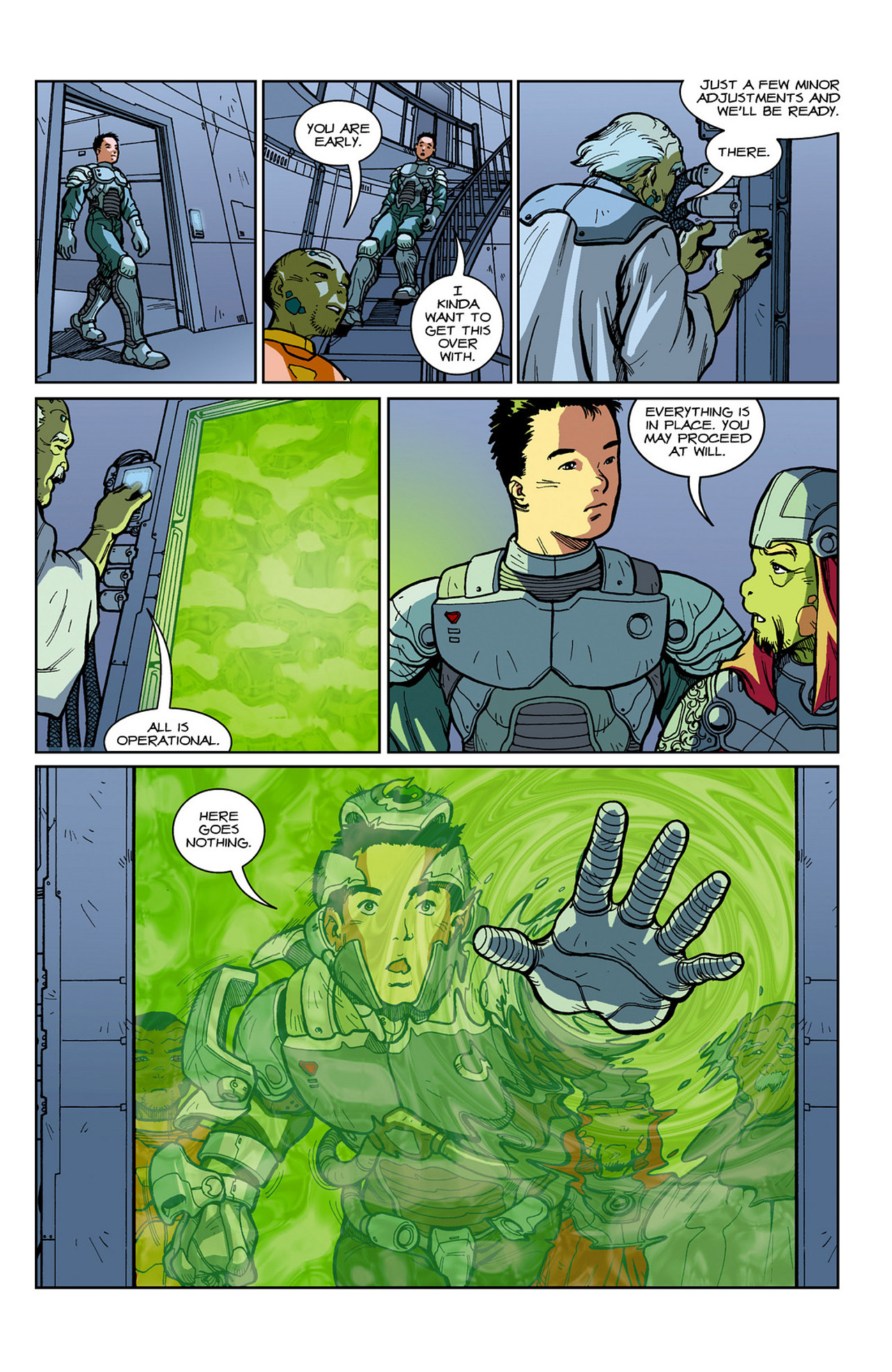 Read online Tech Jacket (2002) comic -  Issue # TPB 1 - 76