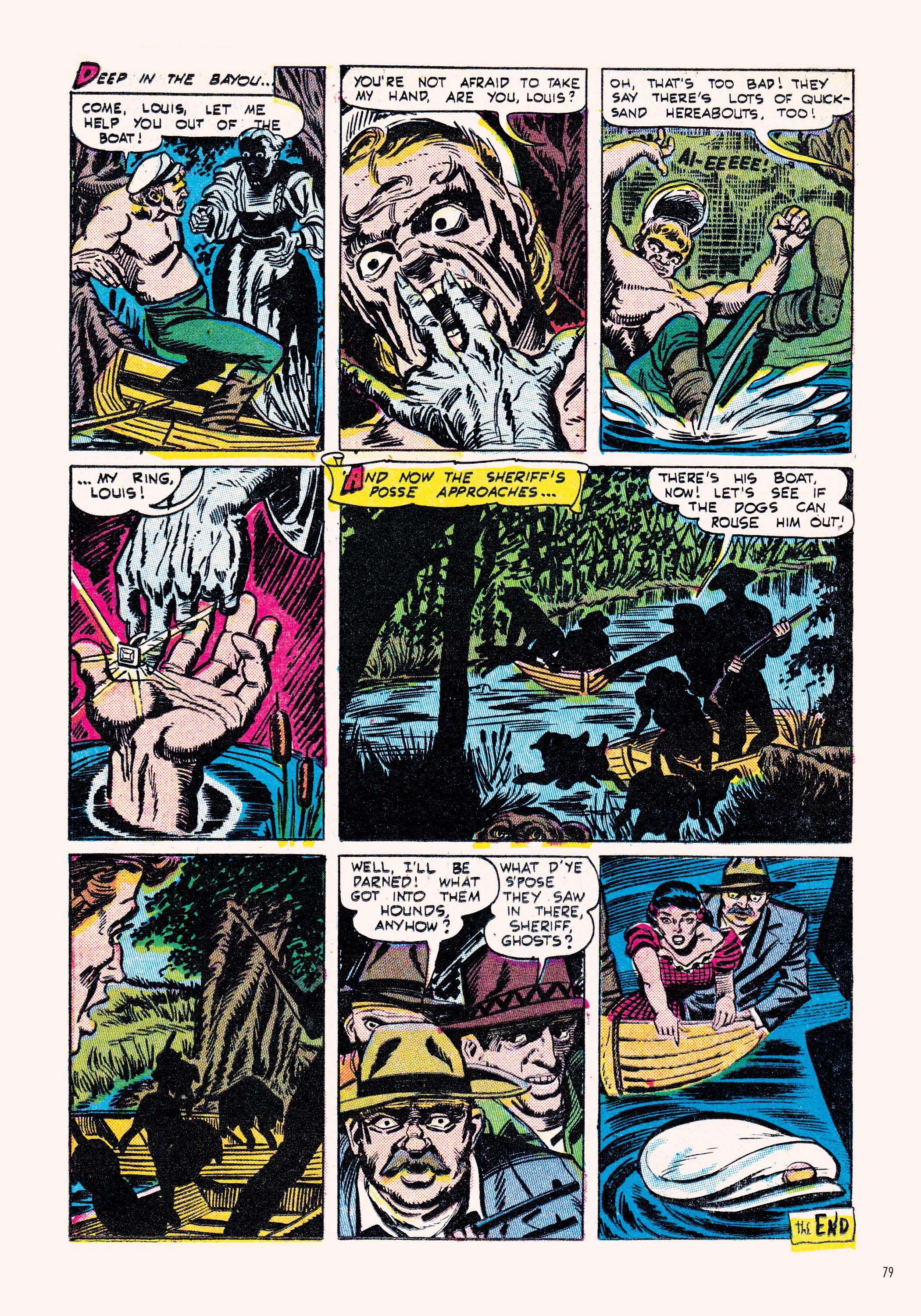 Read online Classic Monsters of Pre-Code Horror Comics: Swamp Monsters comic -  Issue # TPB - 79