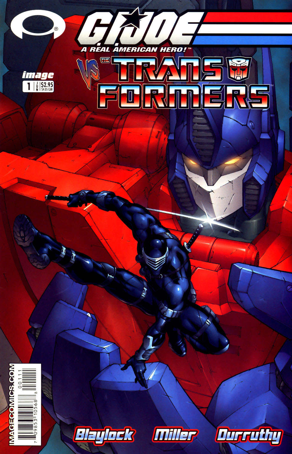 Read online G.I. Joe vs. The Transformers comic -  Issue #1 - 1