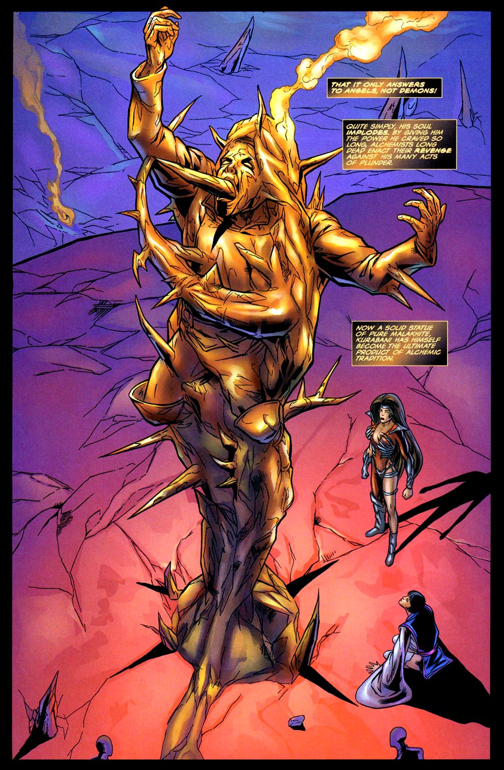 Read online Tomoe/Witchblade: Fire Sermon comic -  Issue # Full - 43