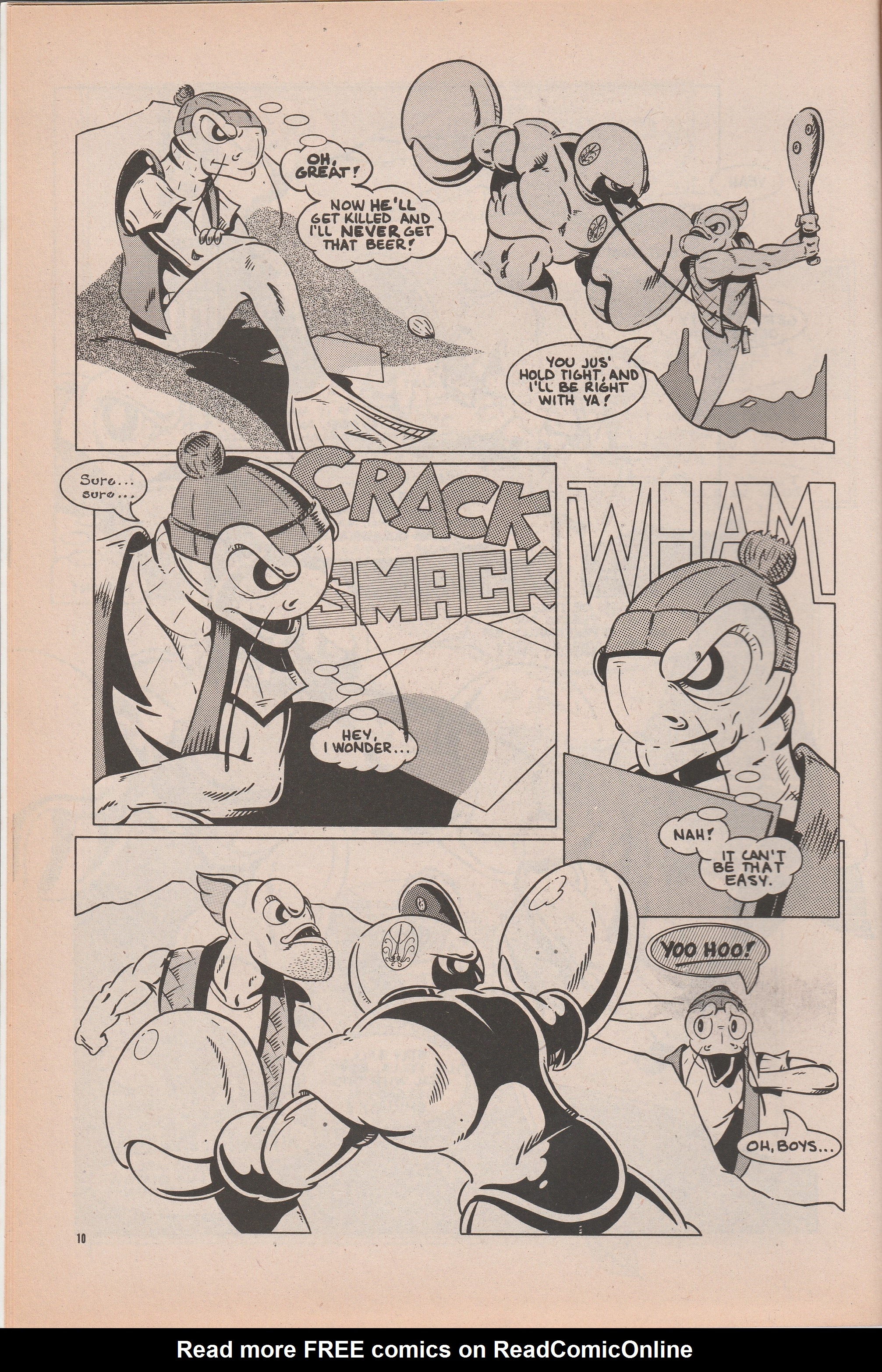 Read online The Fish Police comic -  Issue #10 - 12