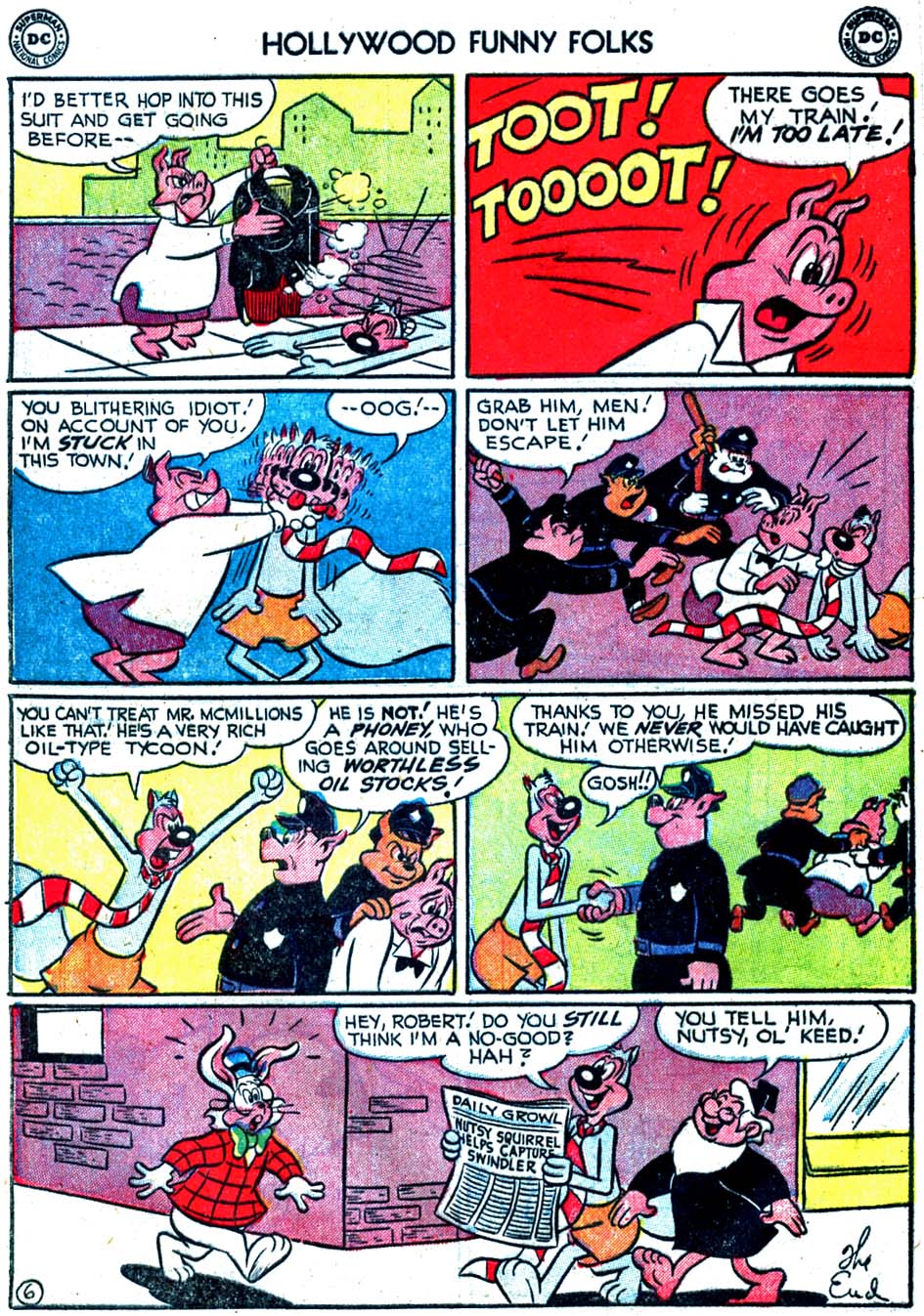 Read online Hollywood Funny Folks comic -  Issue #58 - 8