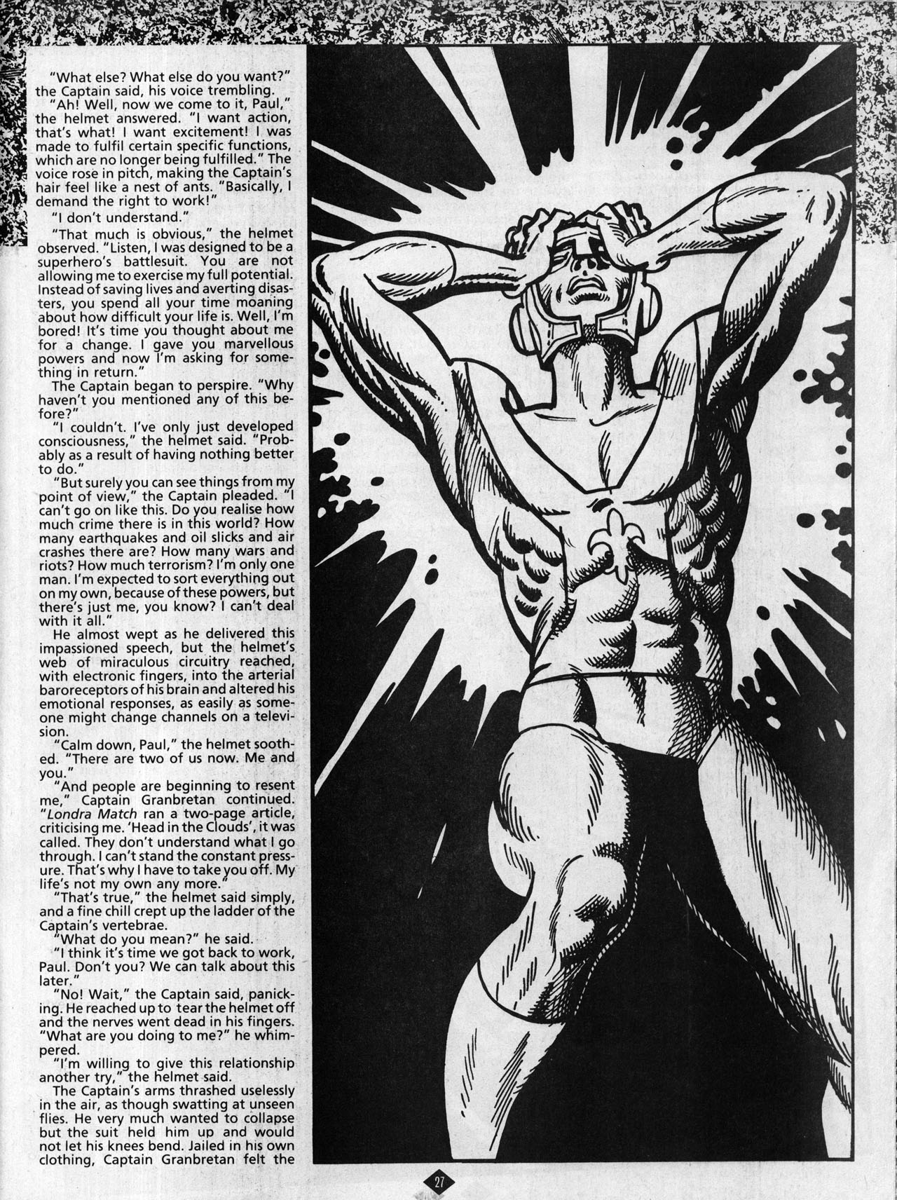 Read online Captain Britain (1985) comic -  Issue #13 - 26