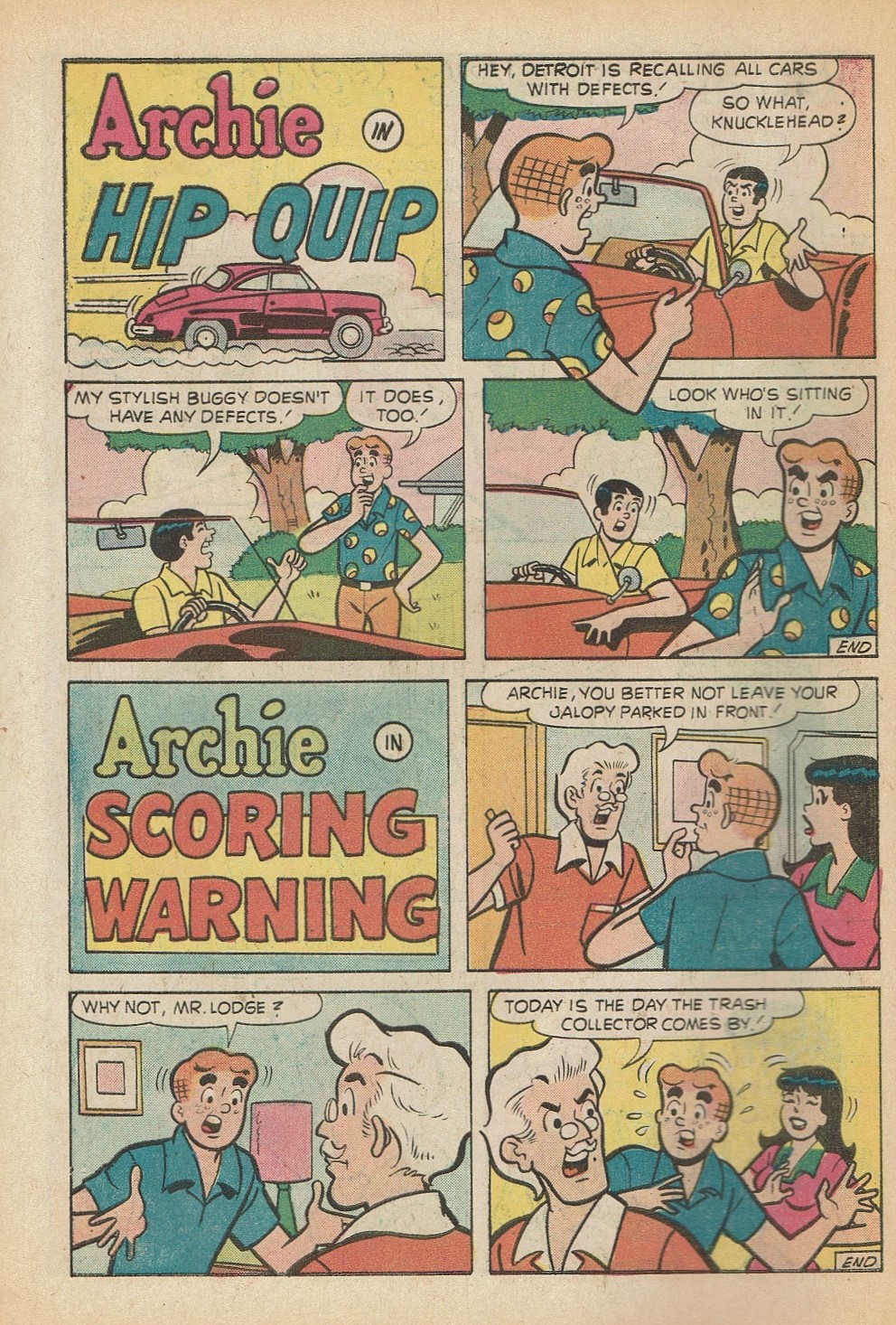 Read online Archie's Joke Book Magazine comic -  Issue #198 - 6