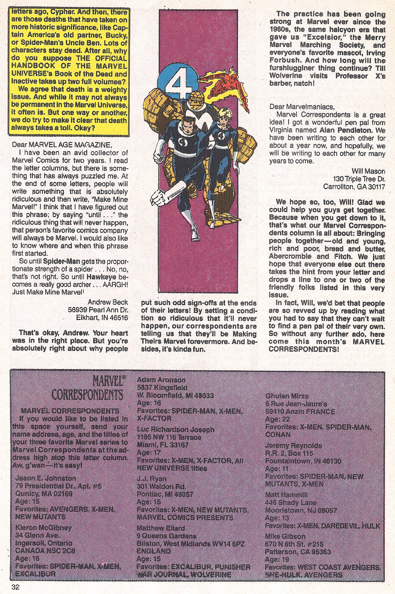 Read online Marvel Age comic -  Issue #84 - 33