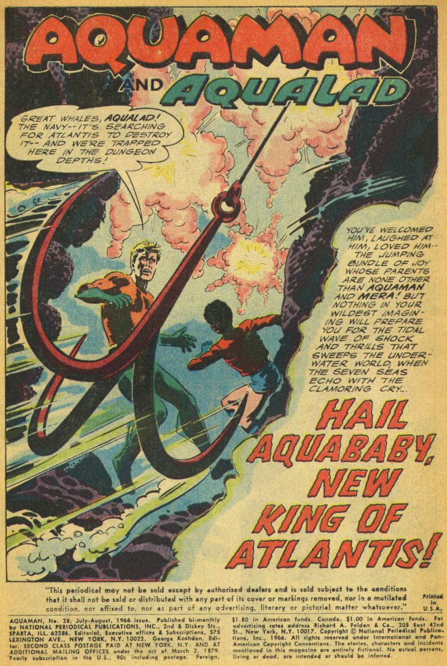 Read online Aquaman (1962) comic -  Issue #28 - 3