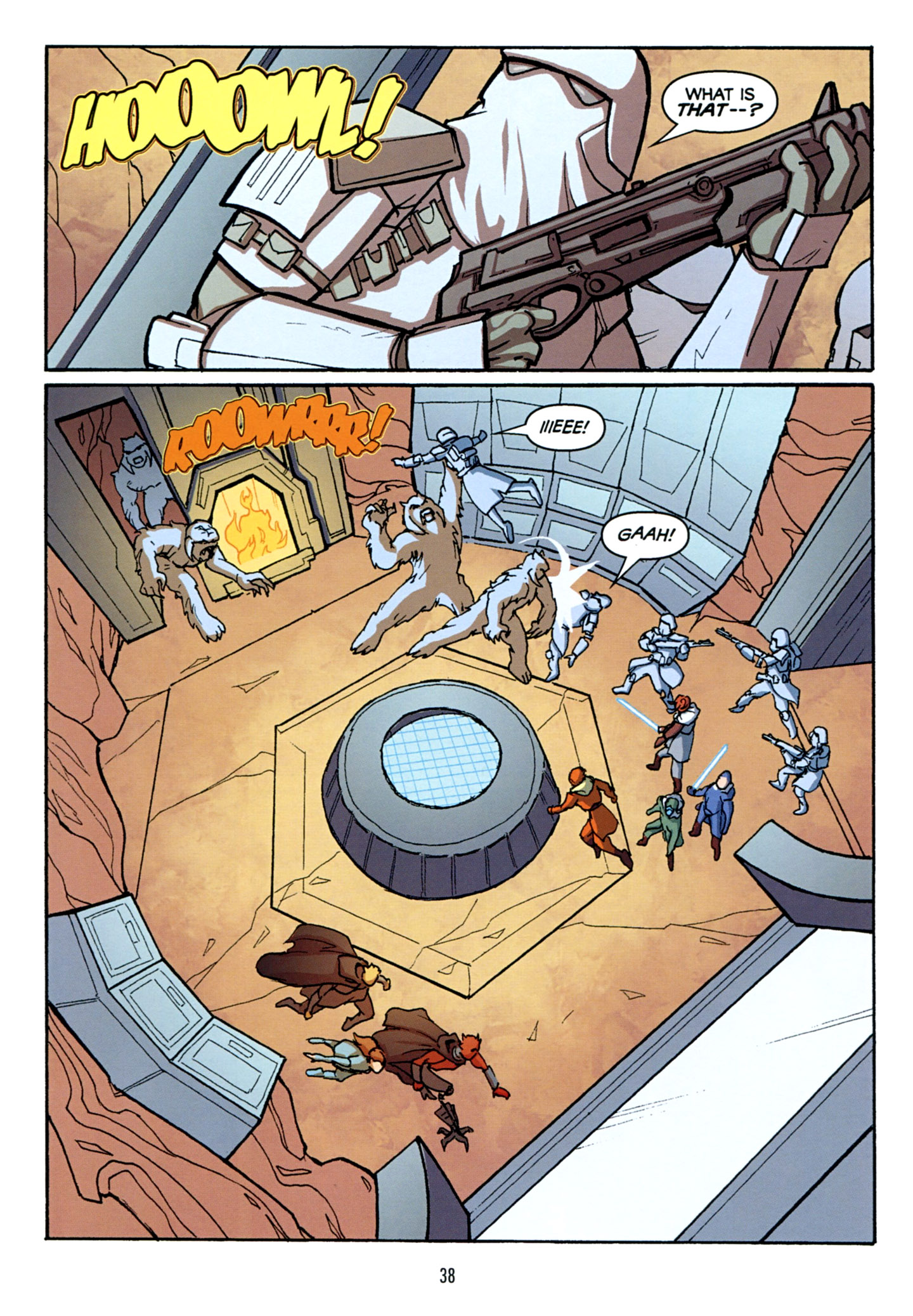 Read online Star Wars: The Clone Wars - The Sith Hunters comic -  Issue # Full - 39