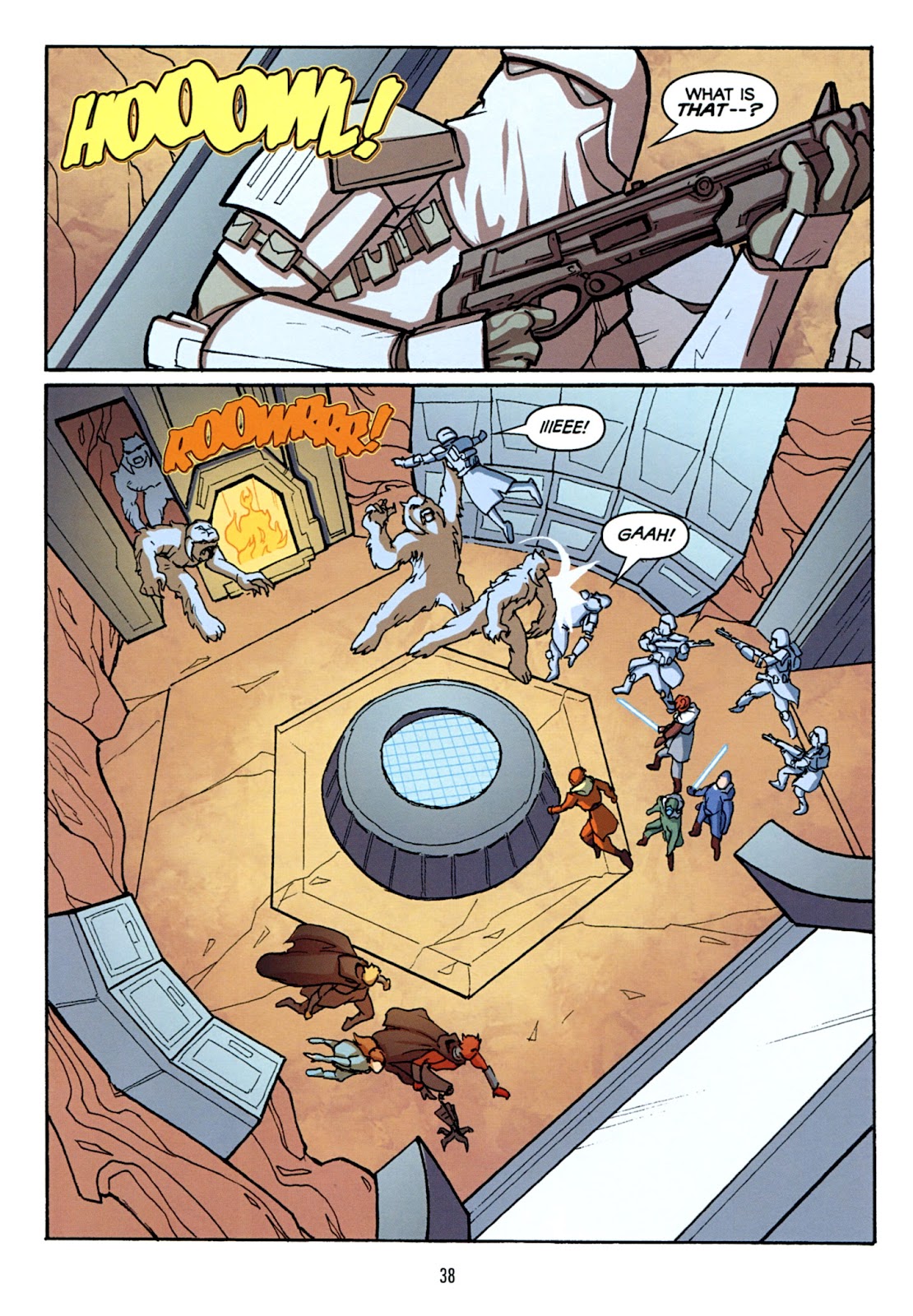 Star Wars: The Clone Wars - The Sith Hunters issue Full - Page 39