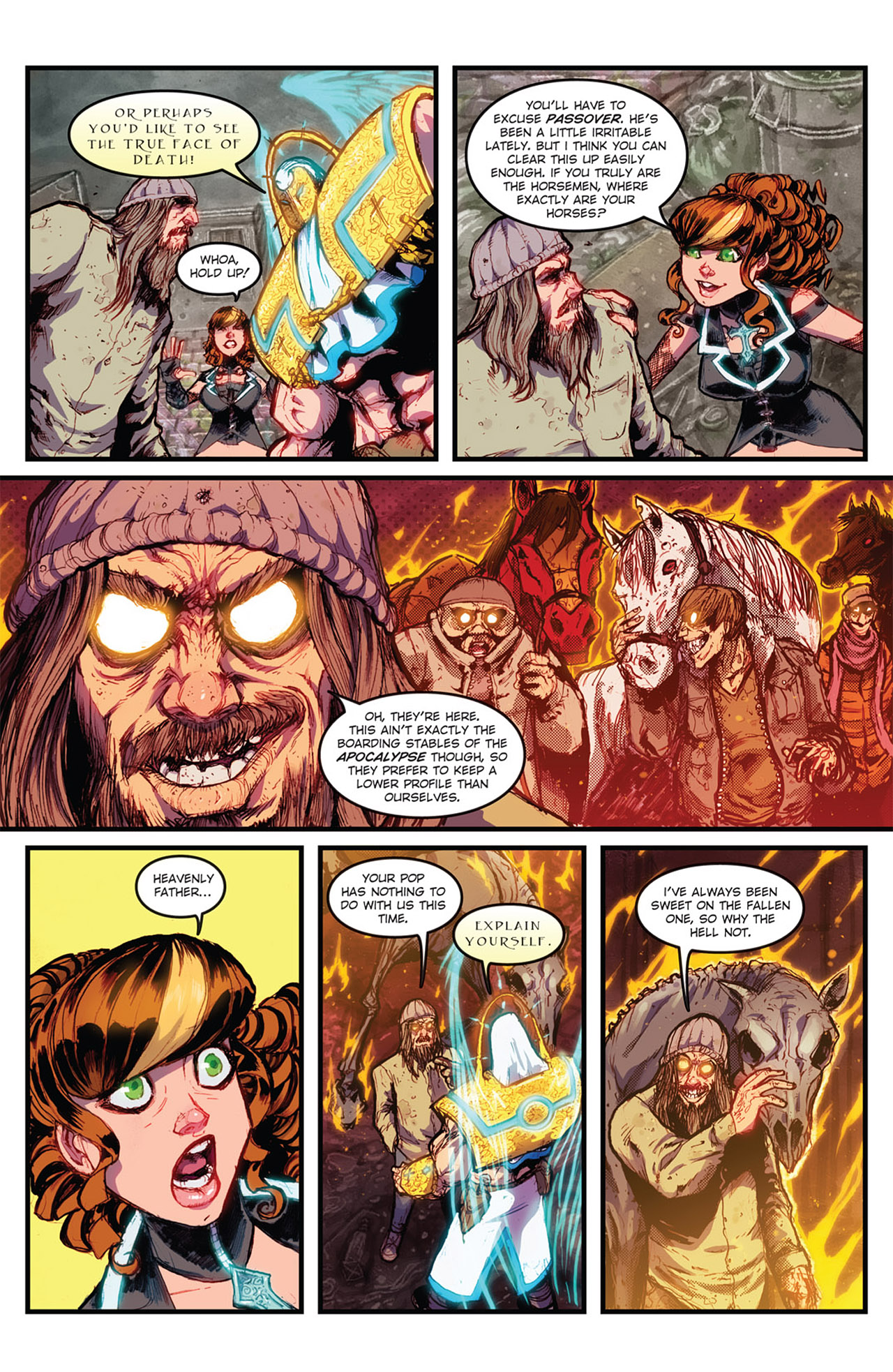 Read online Avengelyne (2011) comic -  Issue #5 - 11
