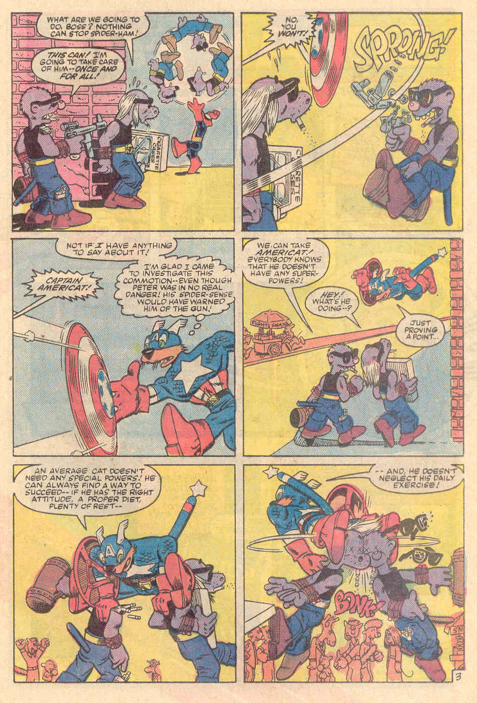 Read online Marvel Tails Starring Peter Porker, The Spectacular Spider-Ham comic -  Issue # Full - 4