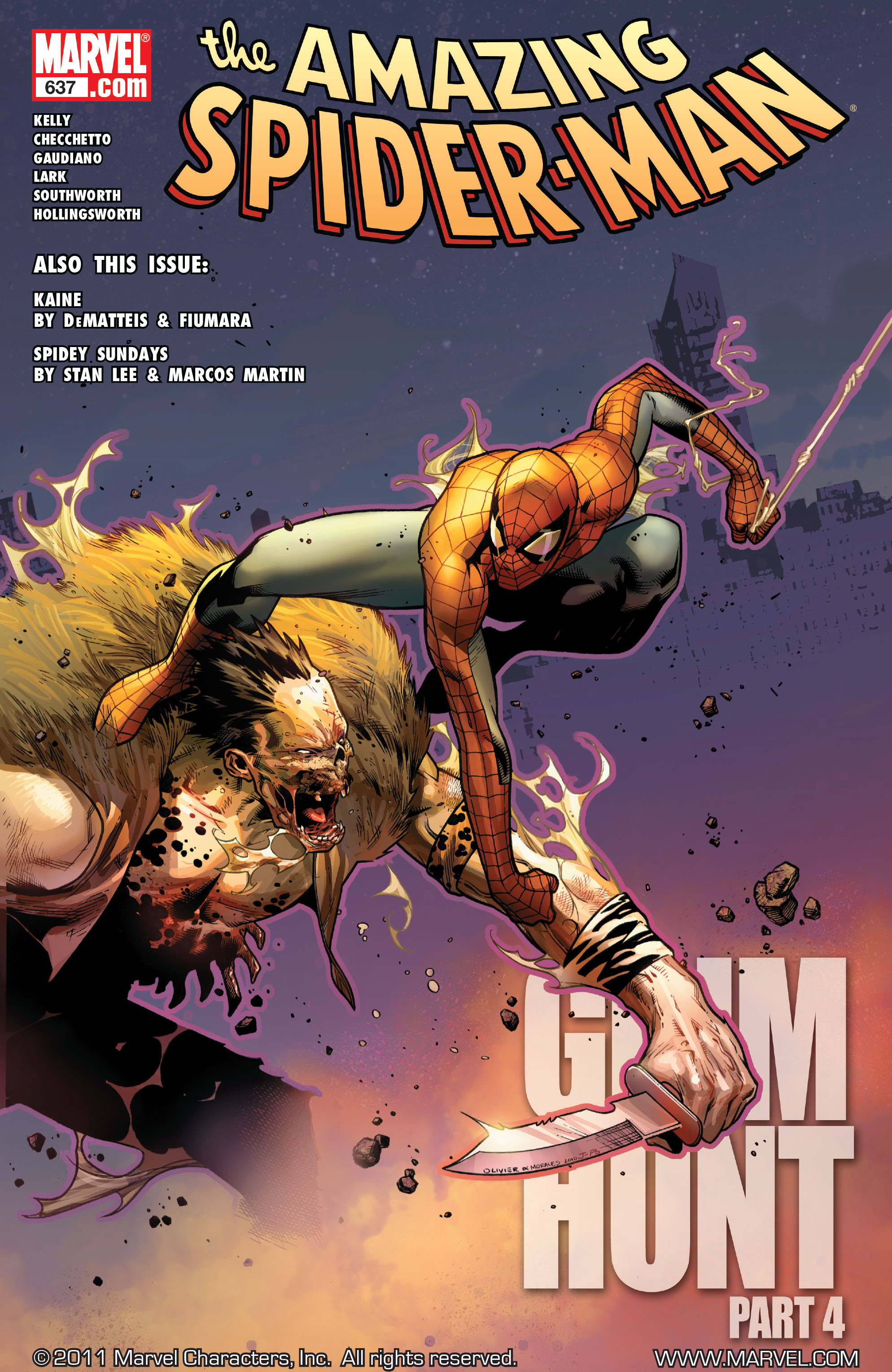 Read online Amazing Spider-Man: Grim Hunt comic -  Issue # TPB (Part 2) - 13