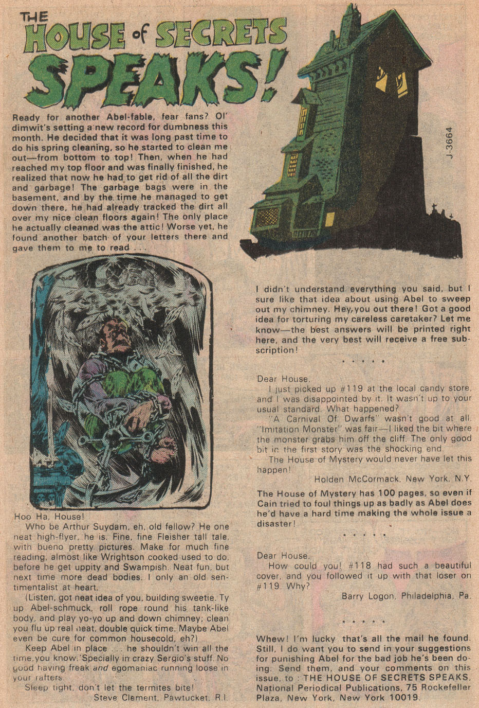 Read online House of Secrets (1956) comic -  Issue #124 - 12