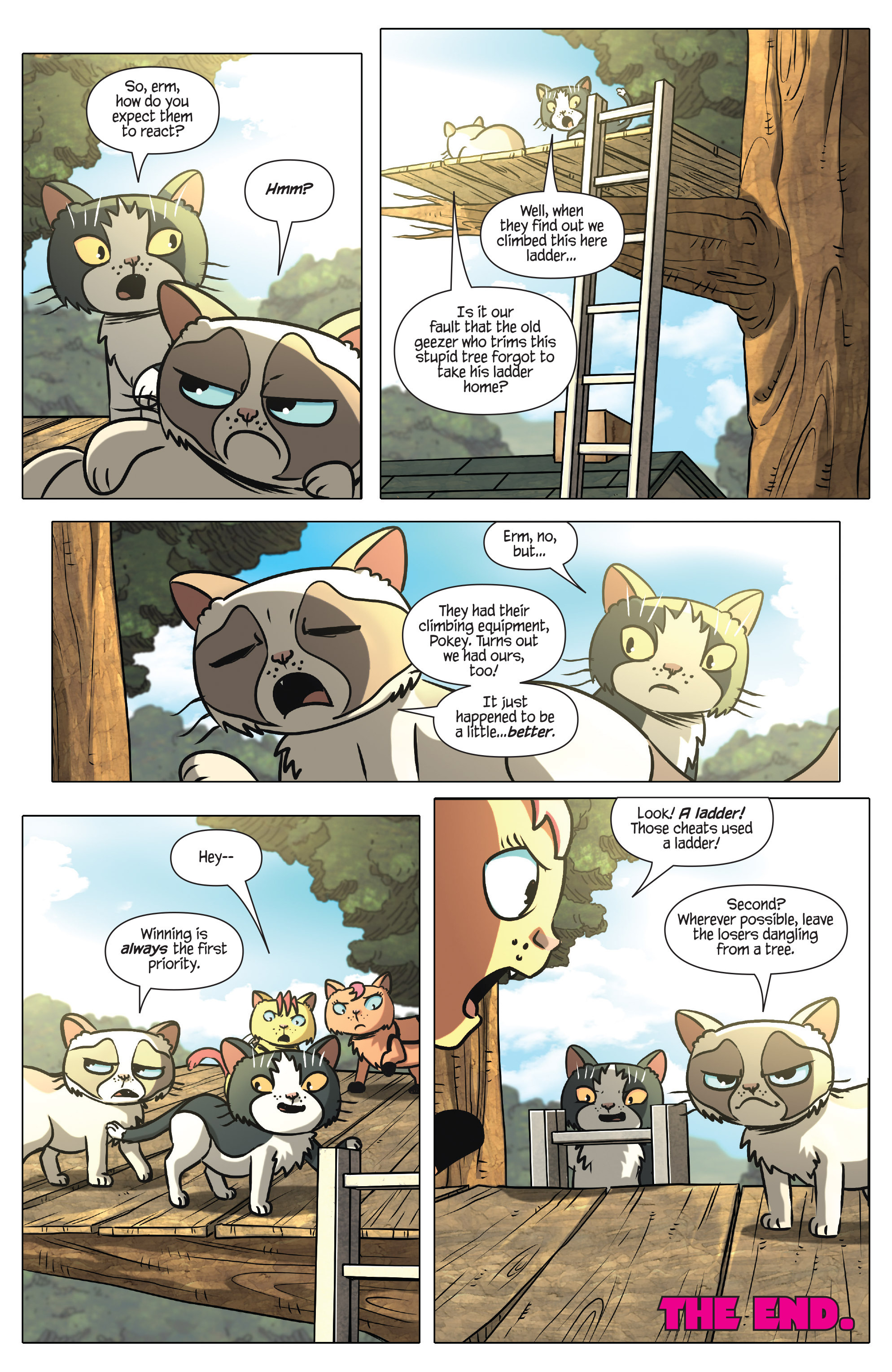 Read online Grumpy Cat & Pokey comic -  Issue #1 - 19