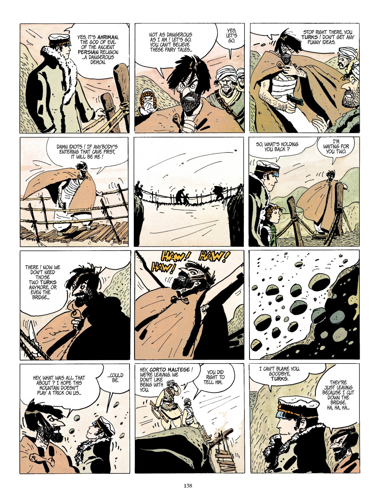 Read online Corto Maltese comic -  Issue # TPB 11 - 141