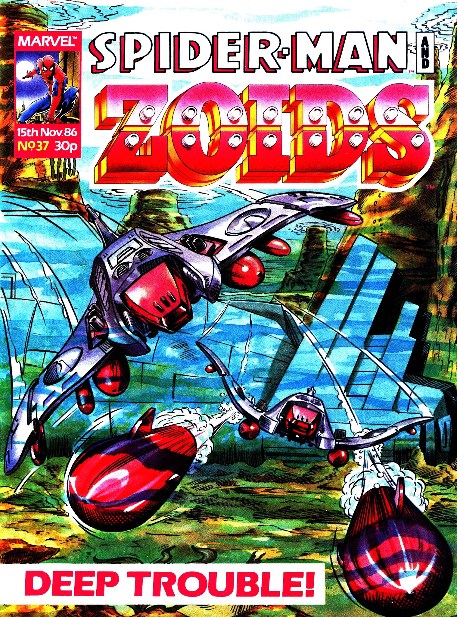 Read online Spider-Man and Zoids comic -  Issue #37 - 1