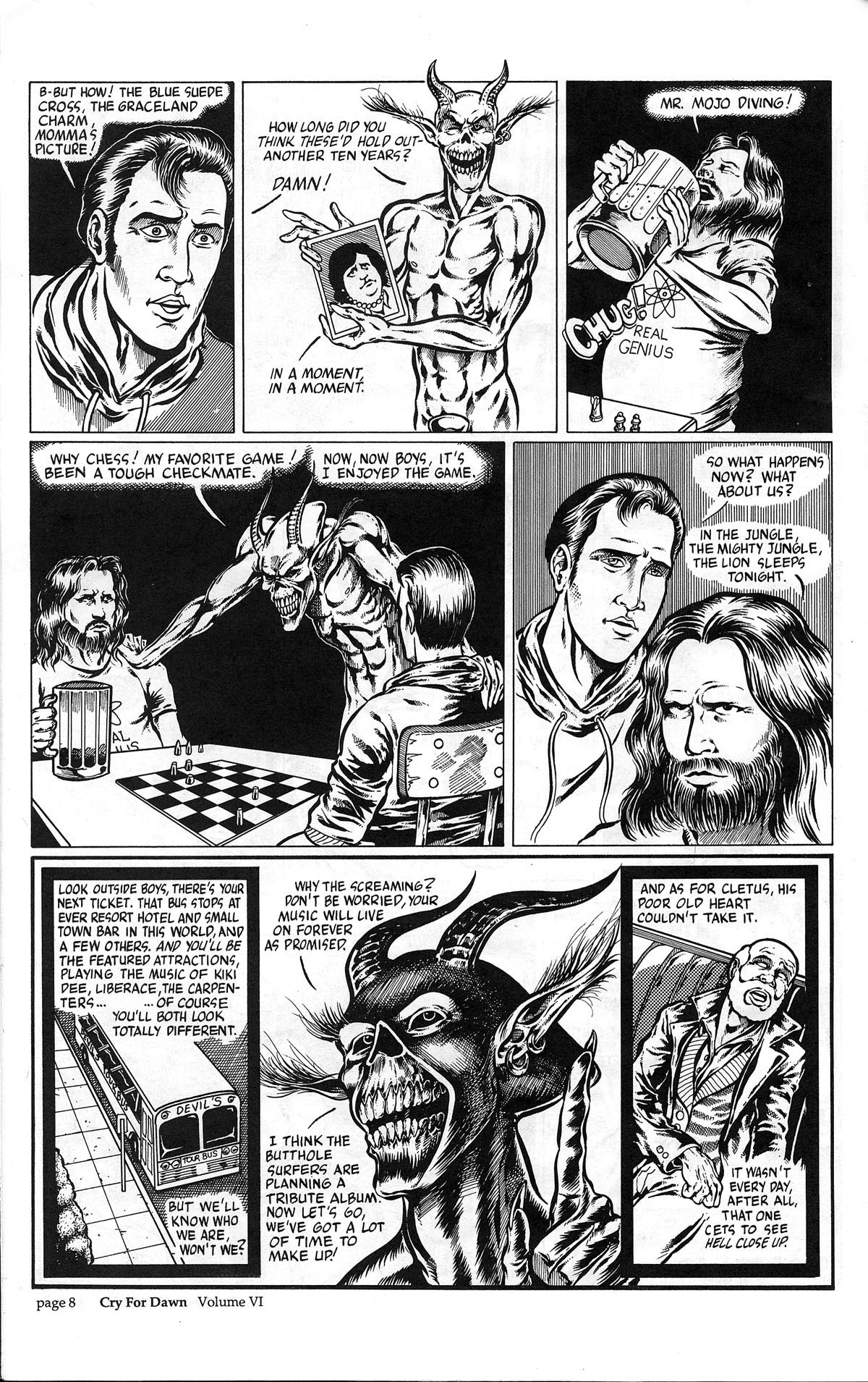 Read online Cry for Dawn comic -  Issue #6 - 10