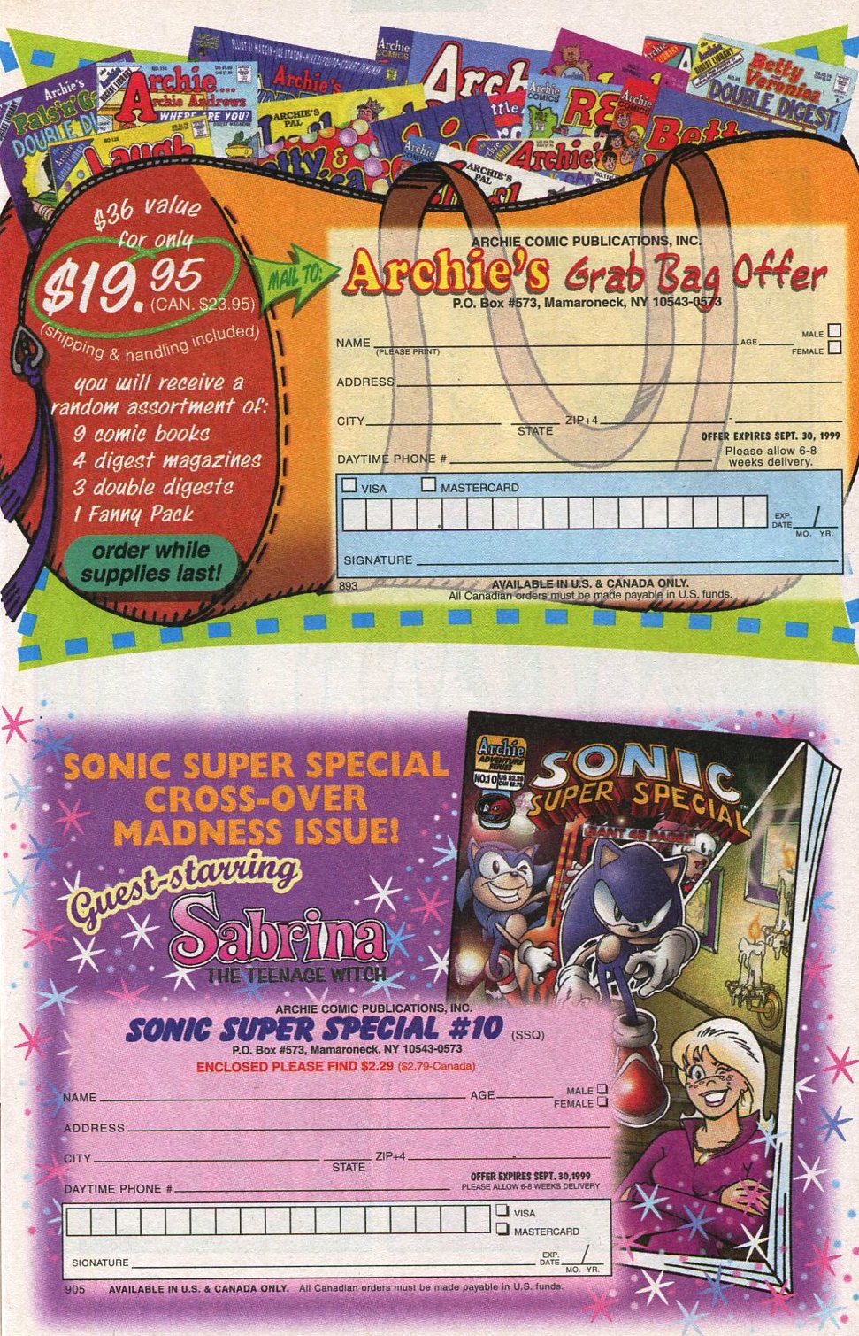 Read online Archie's Vacation Special comic -  Issue #7 - 9