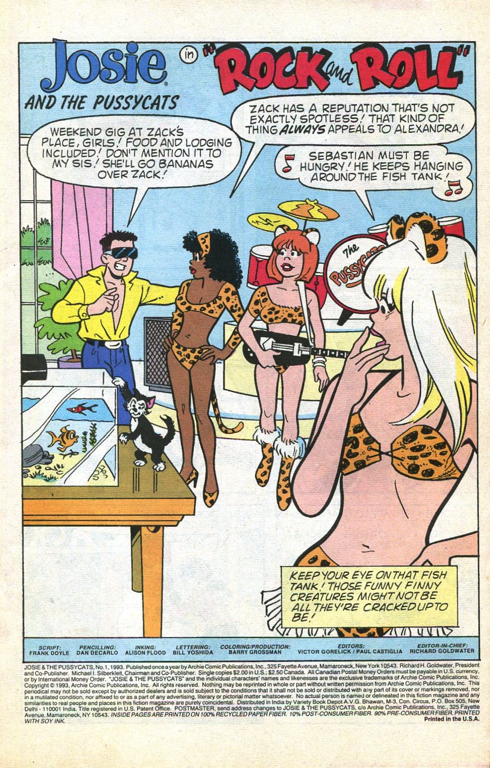 Read online Josie and the Pussycats (1993) comic -  Issue #1 - 3