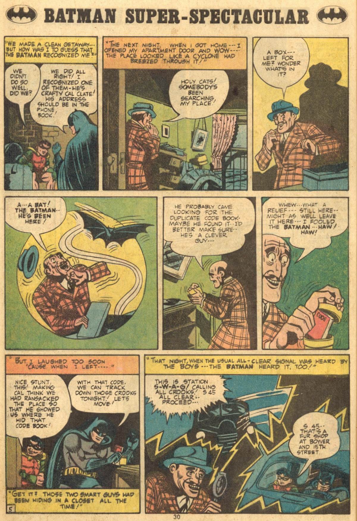 Read online Batman (1940) comic -  Issue #258 - 30
