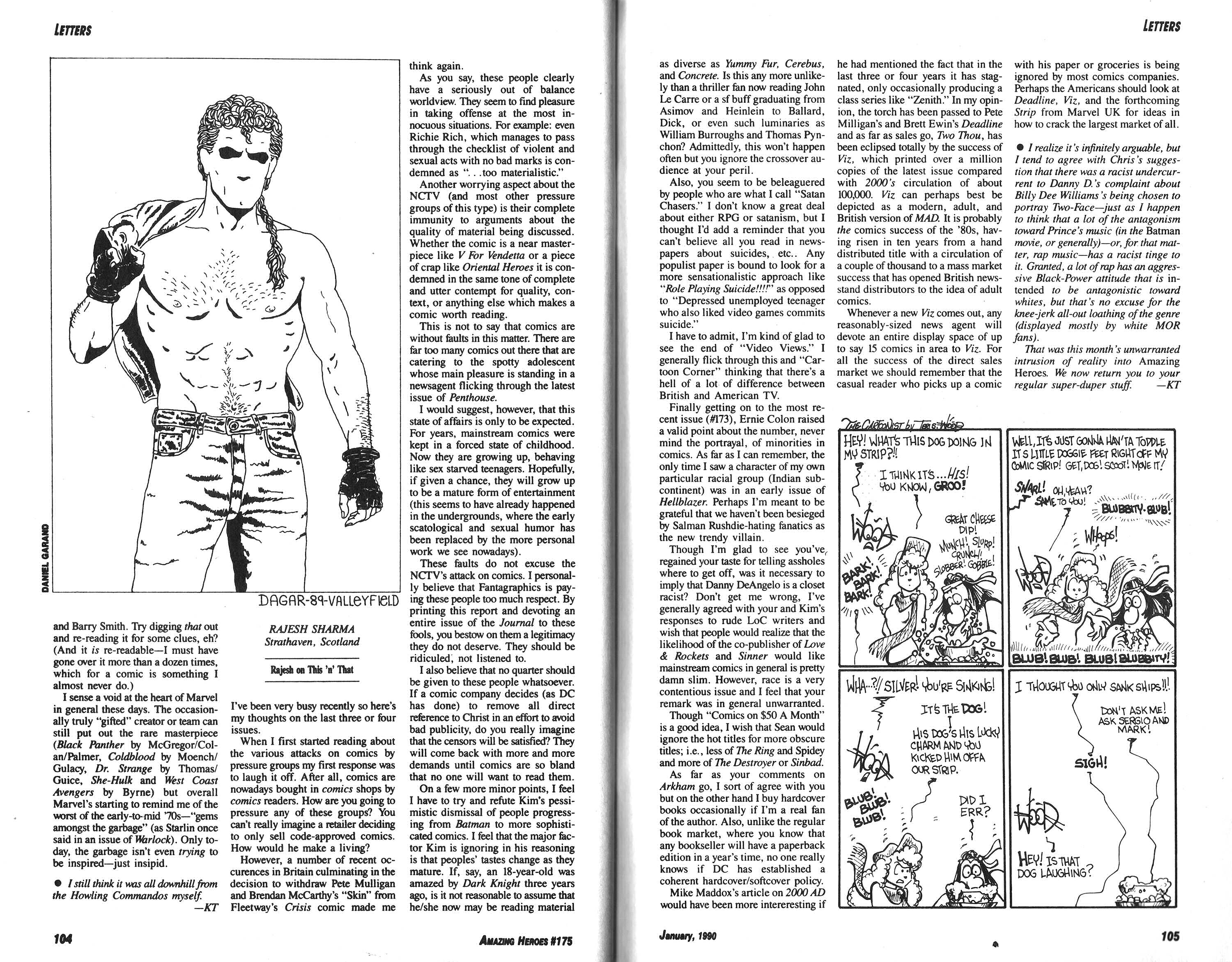 Read online Amazing Heroes comic -  Issue #175 - 53