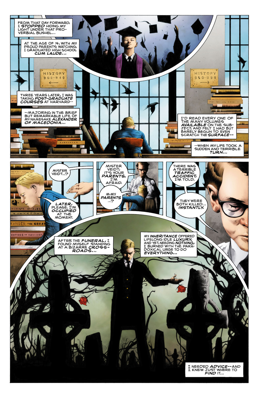Read online Before Watchmen: Ozymandias comic -  Issue #1 - 14