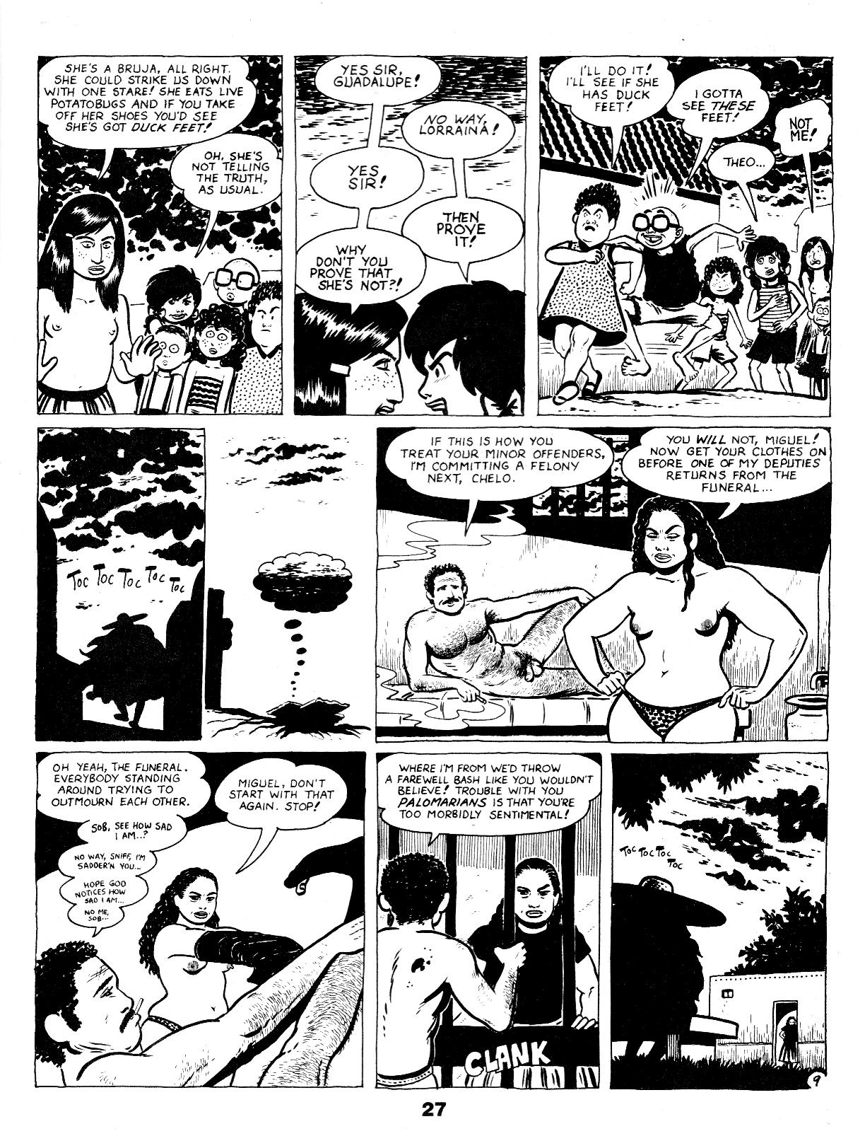 Read online Love and Rockets (1982) comic -  Issue #17 - 29