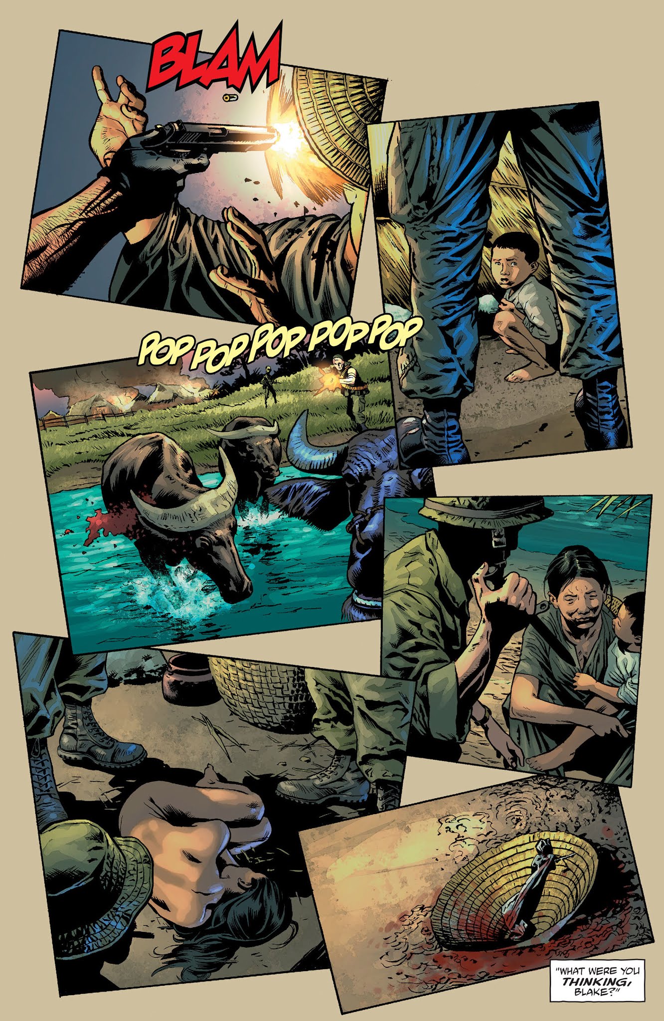 Read online Before Watchmen: Comedian comic -  Issue #5 - 4