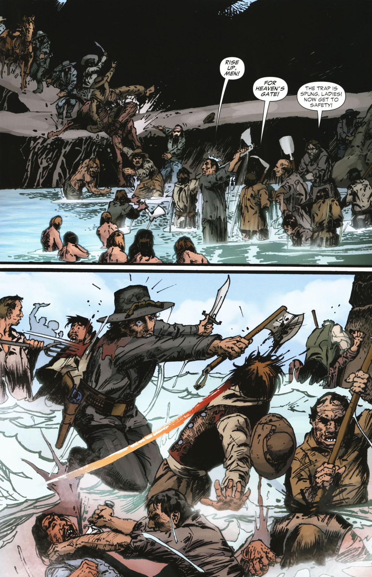 Read online Jonah Hex: No Way Back comic -  Issue # TPB - 110