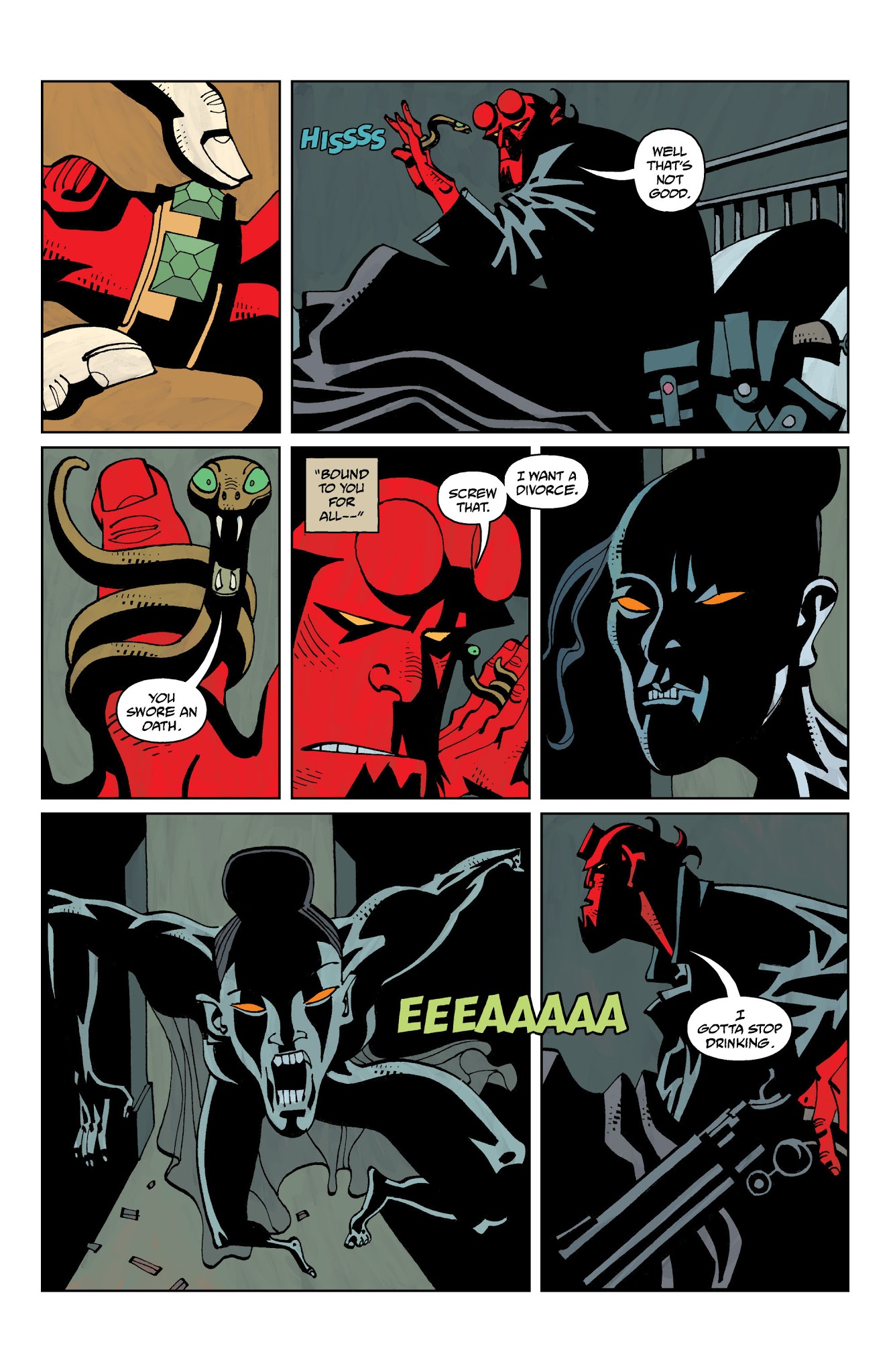 Read online Hellboy In Mexico comic -  Issue # TPB - 57